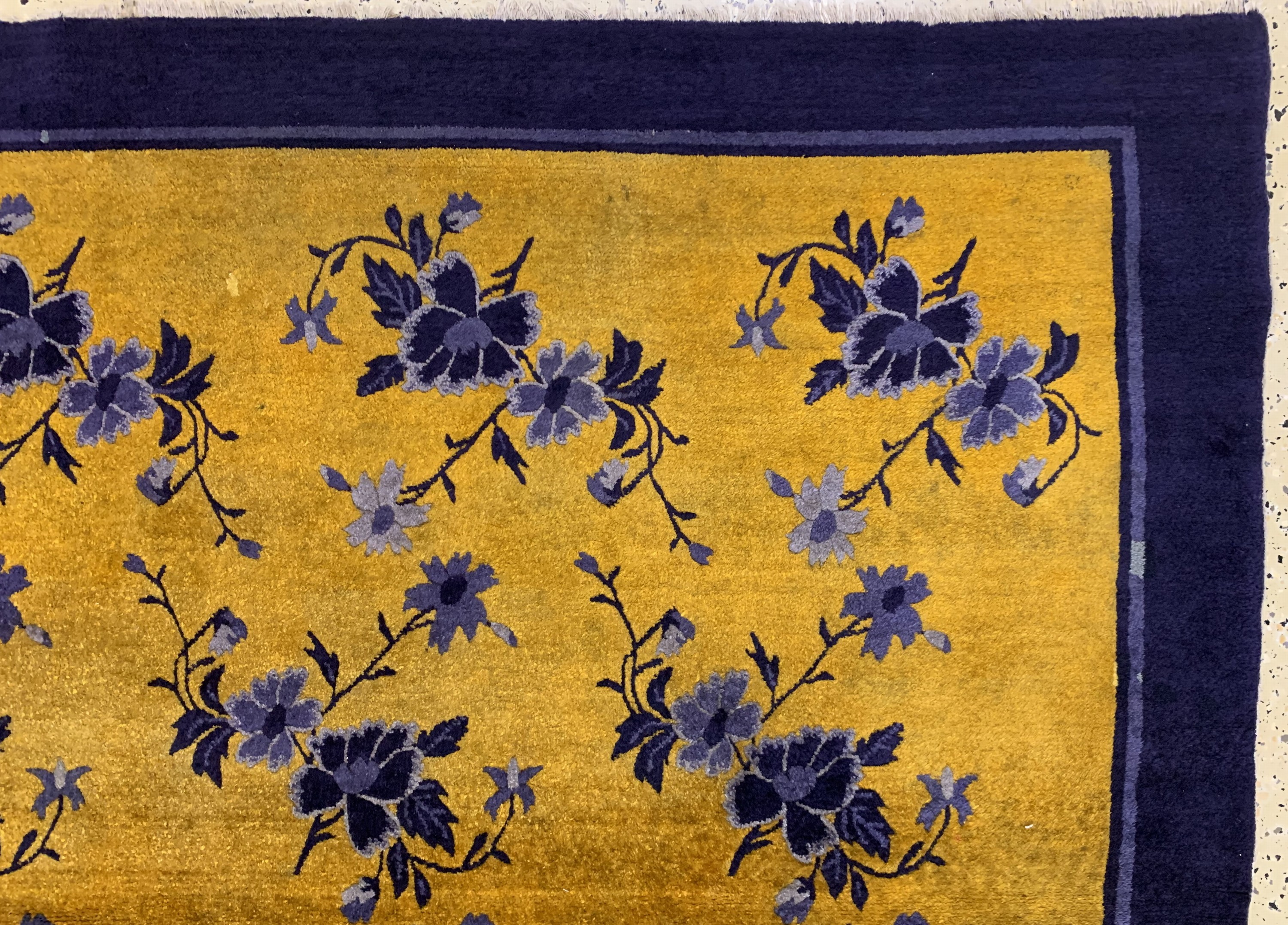 Detail a: Peking antik, China, um 1900, Wolle auf Baumwolle, ca. 175 x 245 cm, Reinigungsbedürftig, EHZ: 2