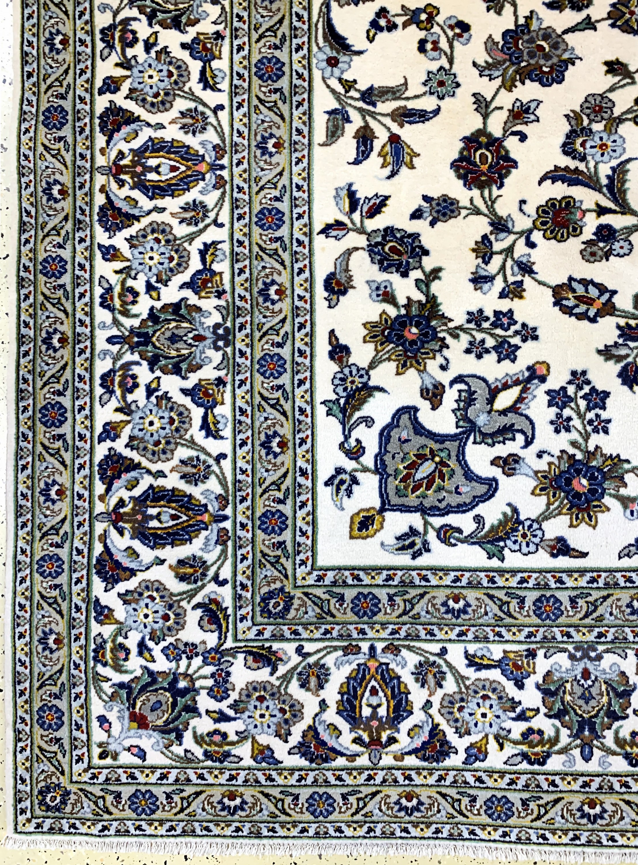 Detail b: Keschan, Persien, Ende 20.Jhd, Wolle auf Baumwolle, ca. 350 x 260 cm, EHZ: 2