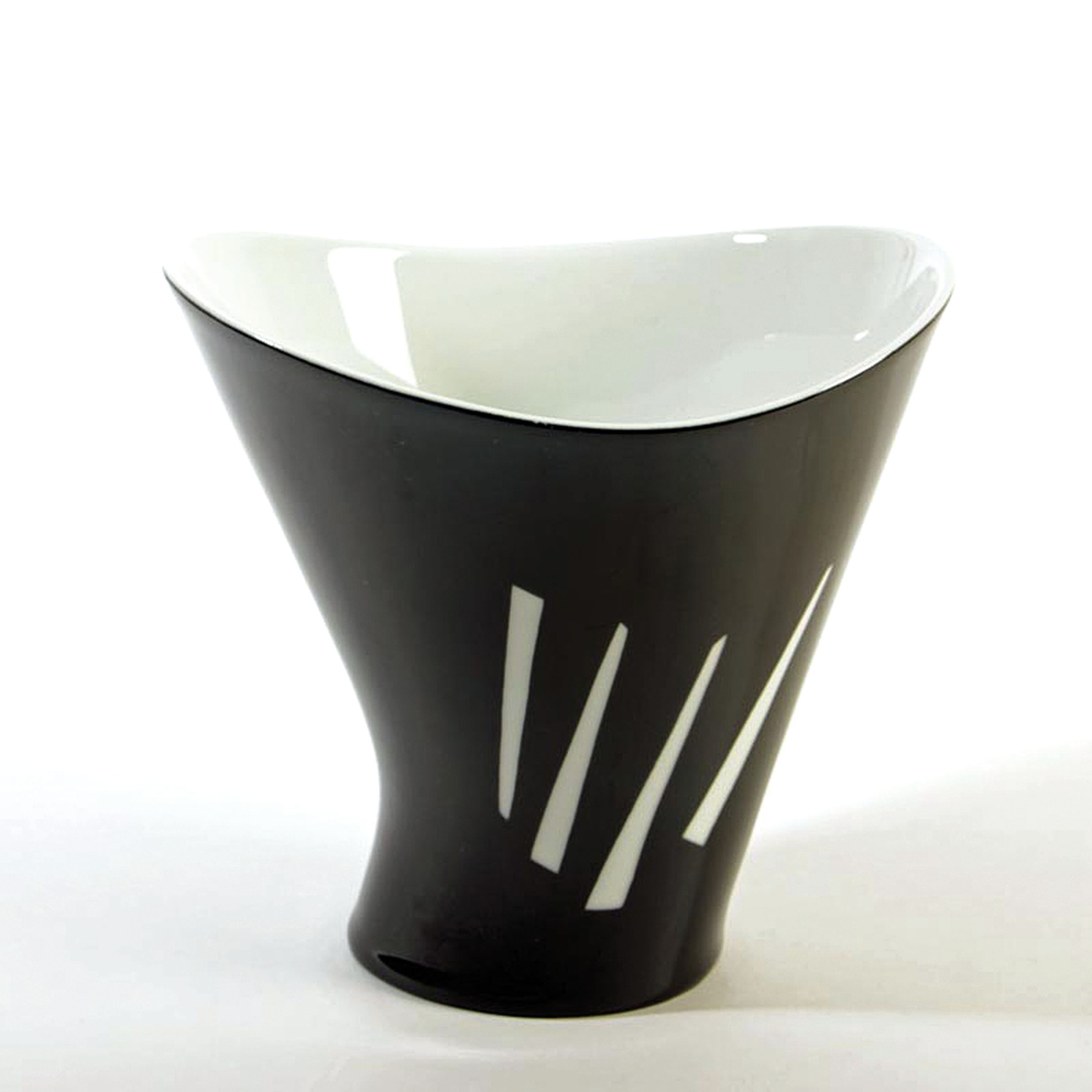 3 Porzellanvasen, Rosenthal, Kunstabteilung Selb, Entw. Beate Kuhn & Hans Stangl, 1950er -Jahre, Porzellan, Beate Kuhn: Vase "Kummet" H. ...