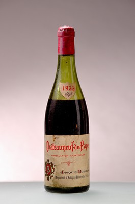 Image 26895522 - 1 Flasche 1955 Jacques Borella, Chateaneuf-du-Pape, Puligny-Montrachet, ca. 750ml, ...