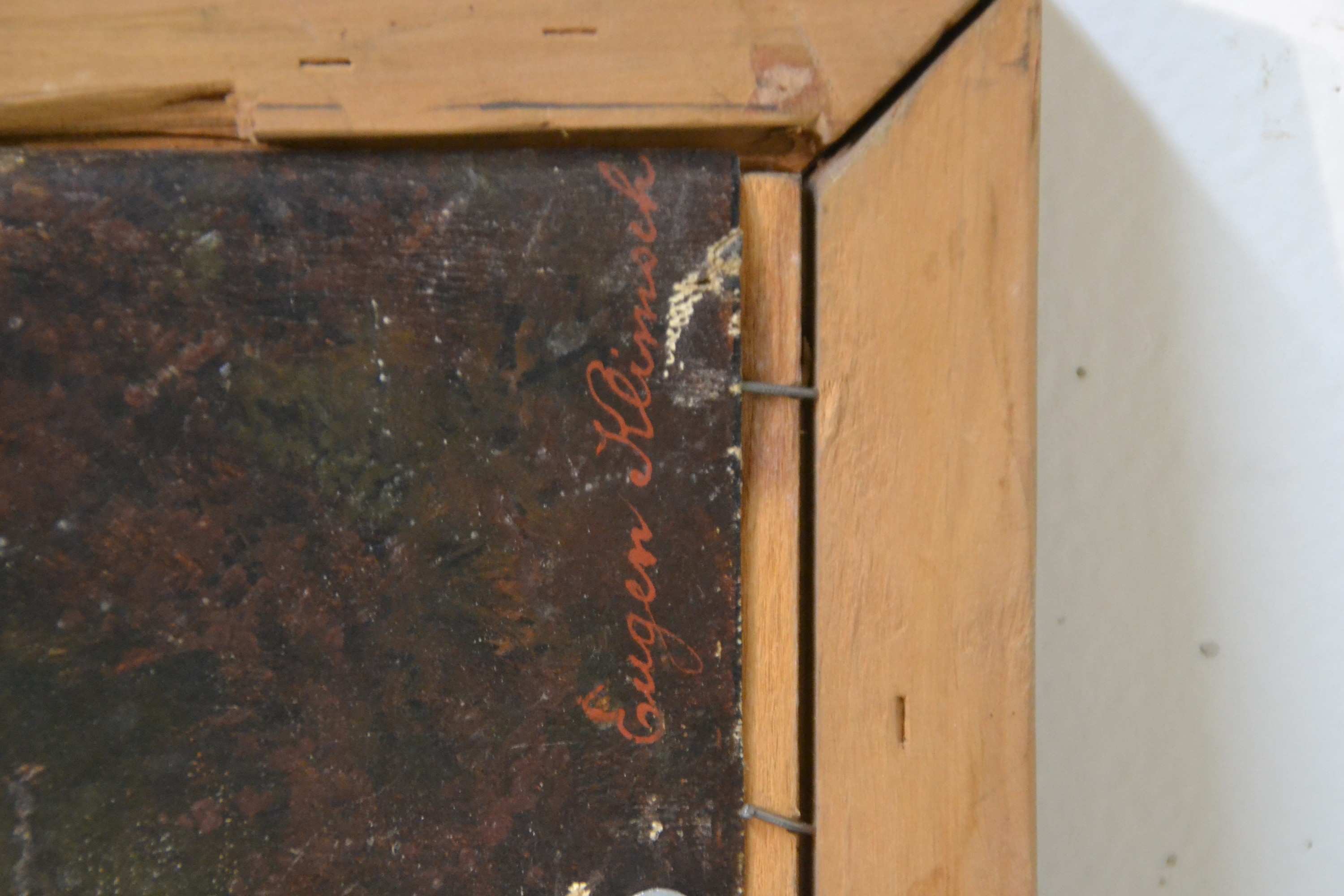 Detail f: Eugen Johann Georg Klimsch, 1839-1896 Frankfurt am Main, Festgelage, dionysische Figurengruppe aus lagernden Aristokraten, einem zentralen Brautpaar ...