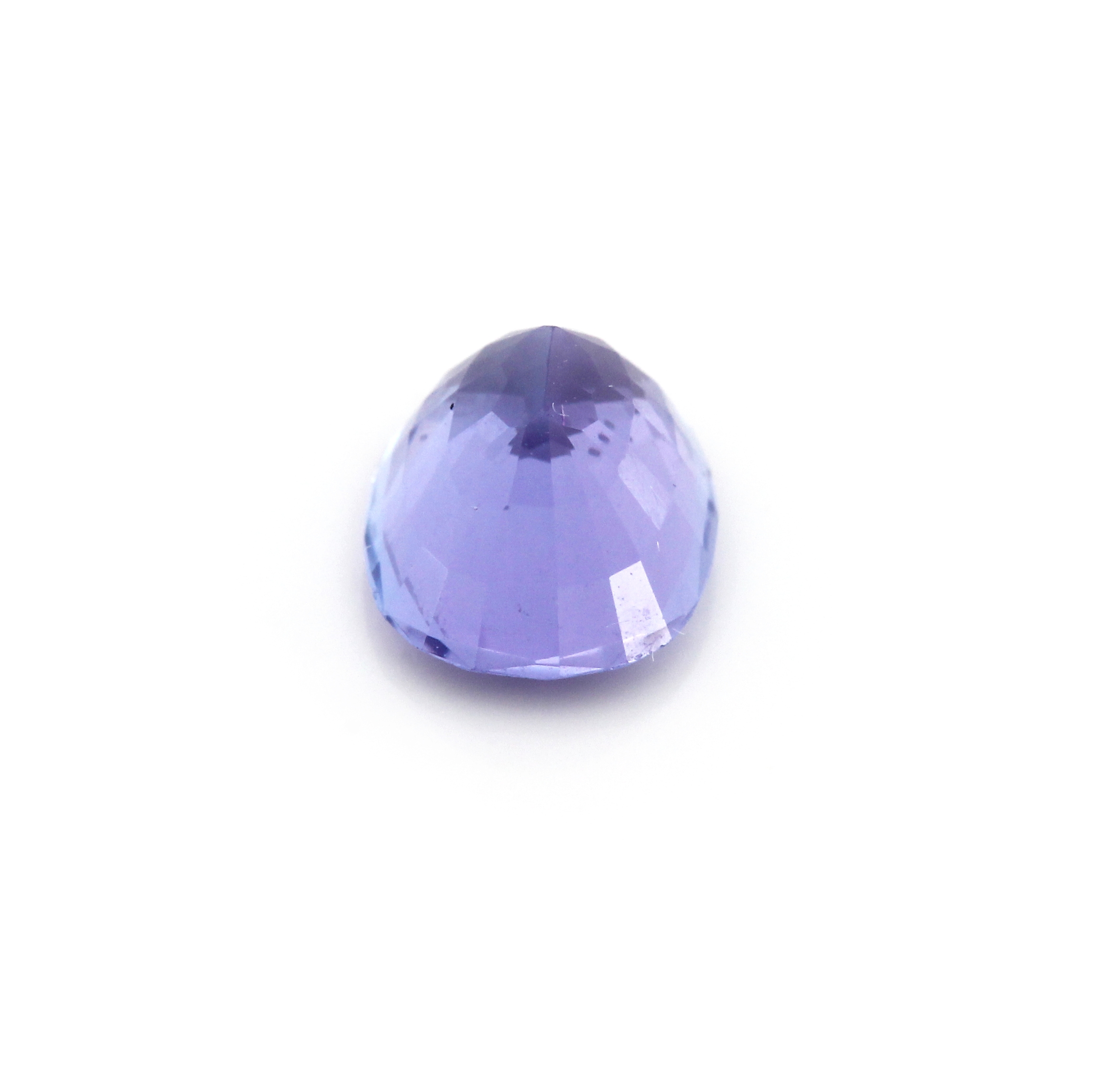 Detail b: Loser facett. Tansanit 1.08 ct, oval