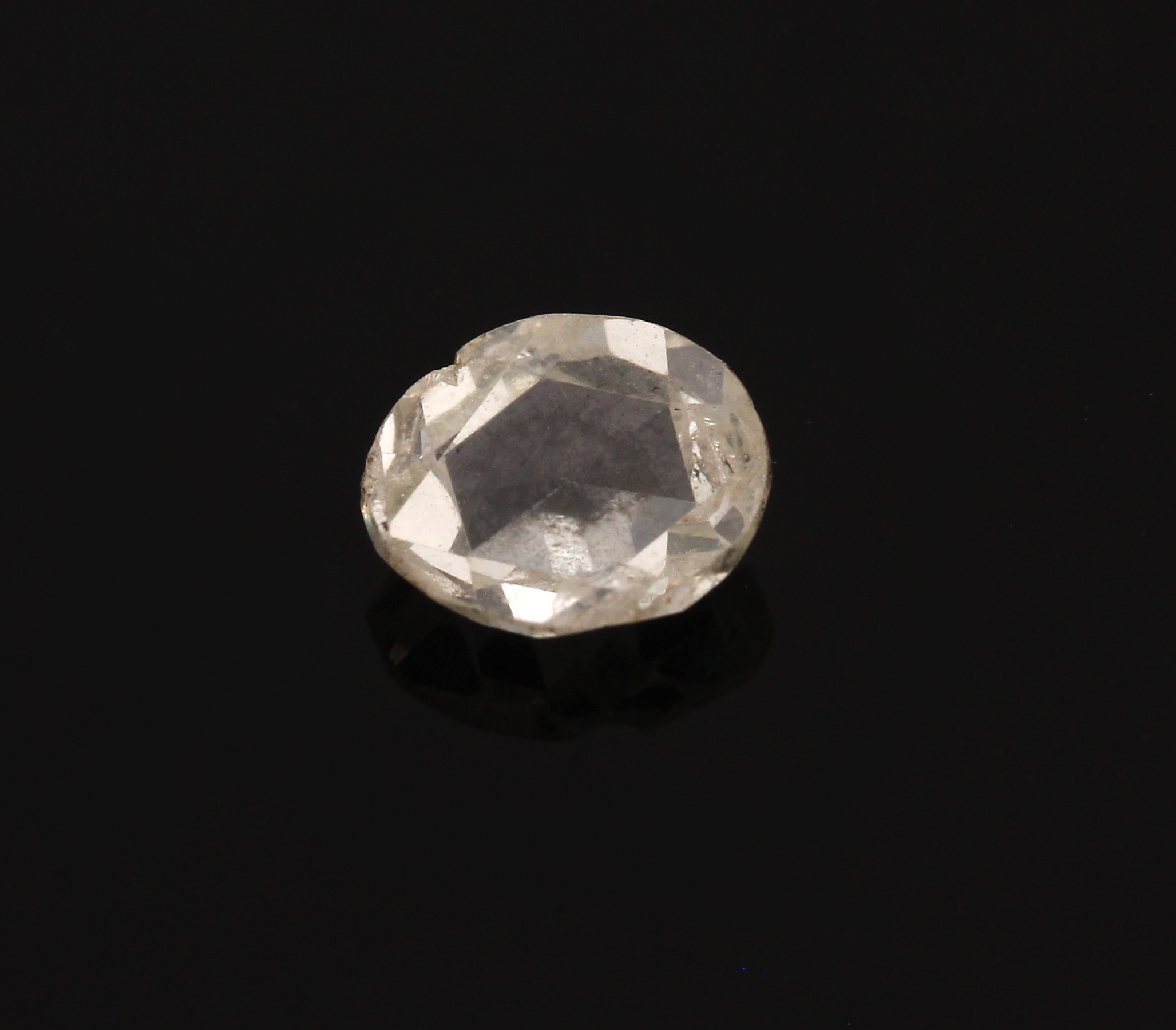 Lose Diamantrose 0.85 ct, Rundiste besch.