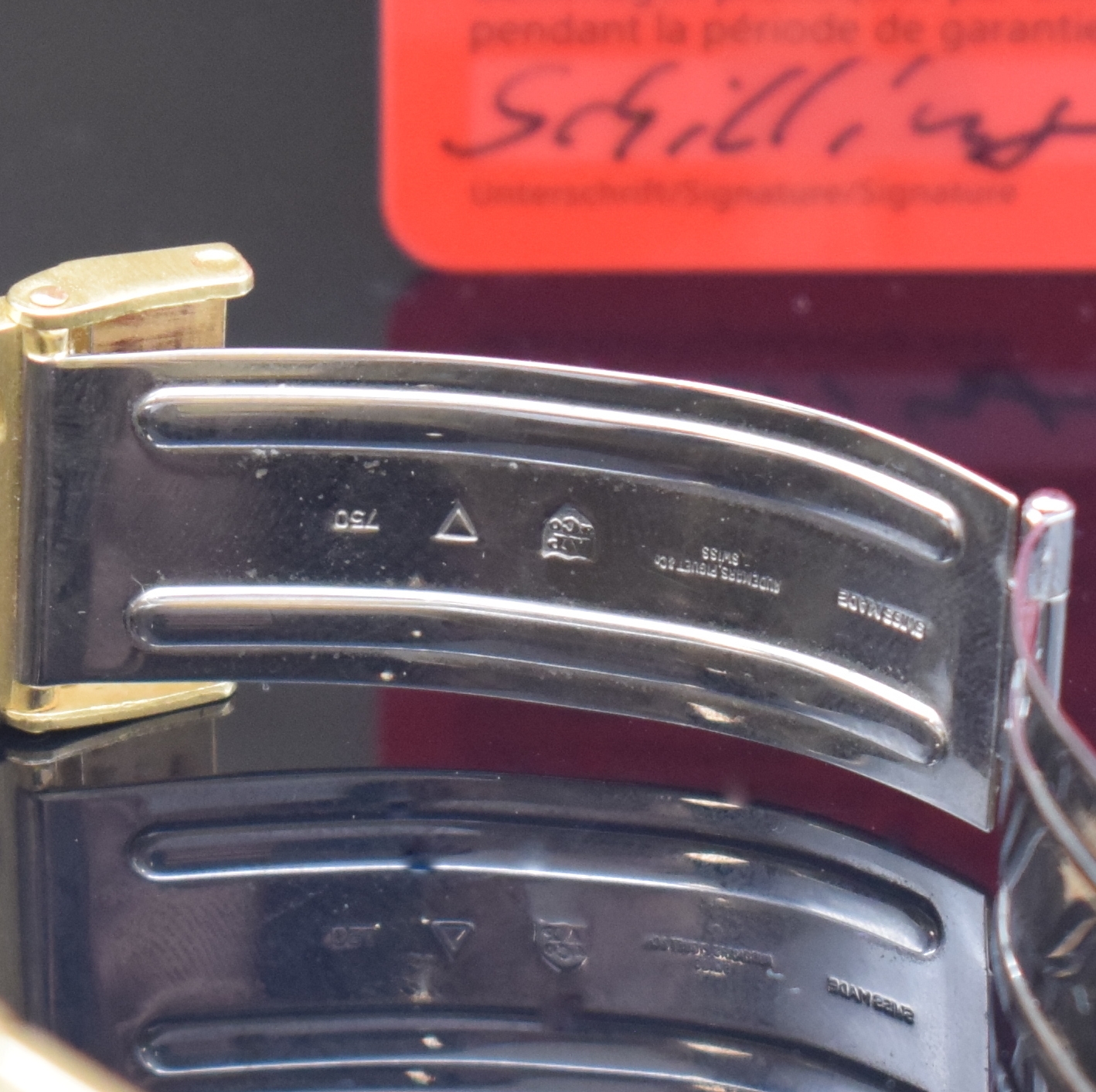 Detail e: AUDEMARS PIGUET hochfeine und extrem seltene, astronomische Herrenarmbanduhr Royal Oak mit ewigem Kalender Referenz 25654BA Nummer 302,Automatik, ...