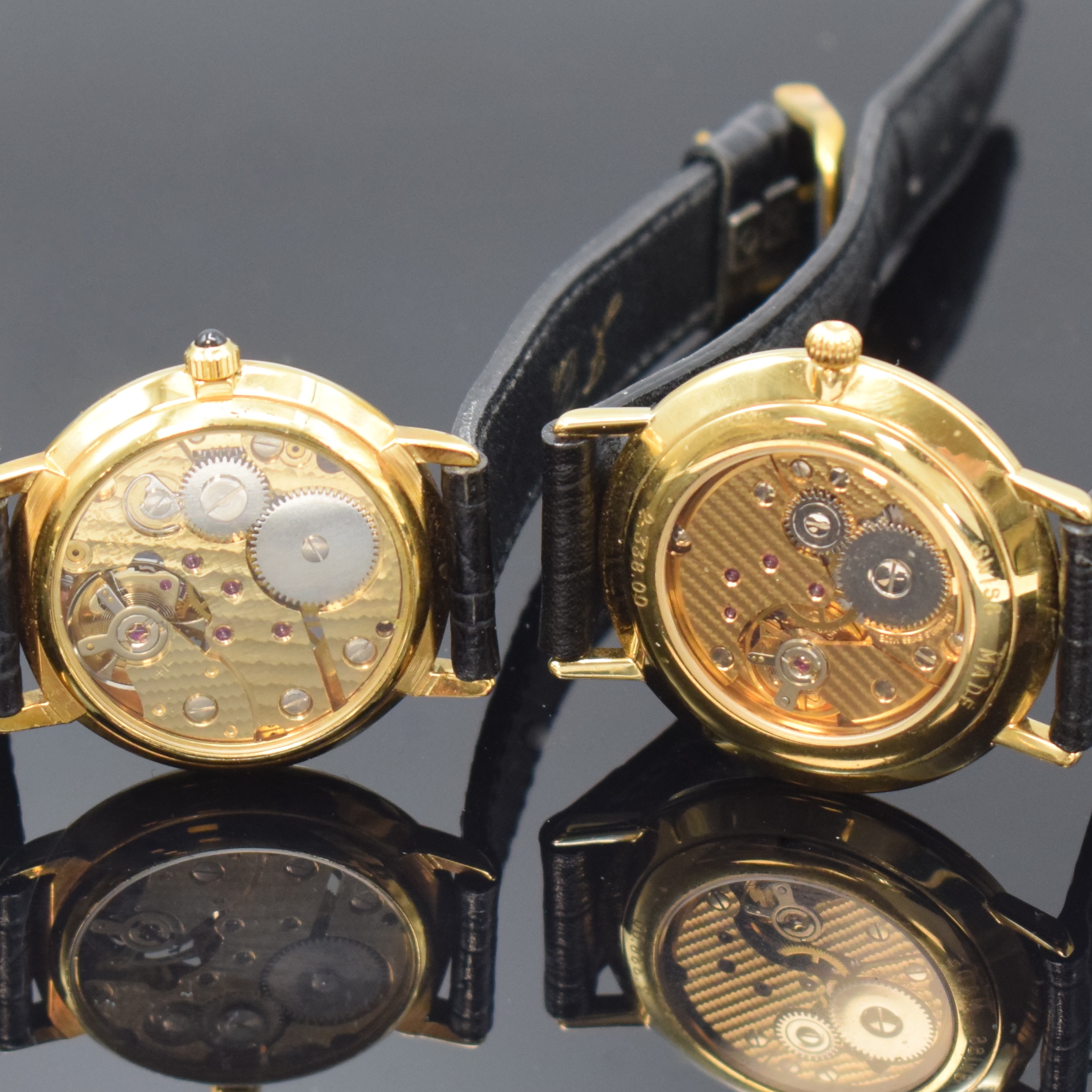 Detail d: Konvolut 8 mechanische Armbanduhren, verschiedene Fertigungszeiten, alle Handaufzug, davon 2 vergoldete, russische Chronographen, 1 x Oriosa, im ...