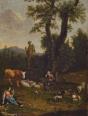 Image Zuschreibung: Abraham Jansz. Begeyn, auch Begeijn, um 1630/37 Leiden-1697 Berlin, ...