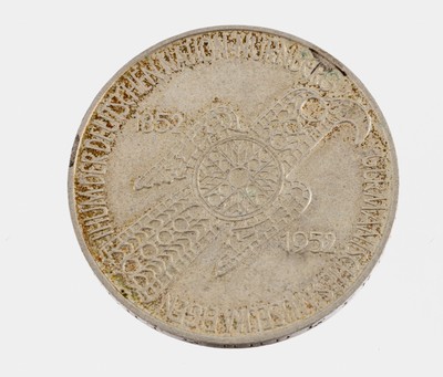 Image Silbermünze 5 Mark, Deutschland, 1952, Germanisches Museum Nürnberg