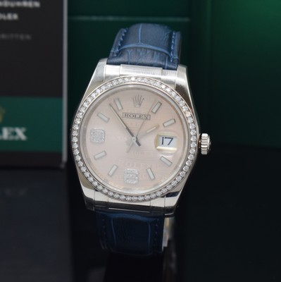 Image 26899057 - ROLEX Armbanduhr Oyster Perpetual Datejust 36 Referenz 116189, Automatik, V-Serie, WG ...