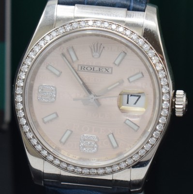 26899057a - ROLEX Armbanduhr Oyster Perpetual Datejust 36 Referenz 116189, Automatik, V-Serie, WG ...