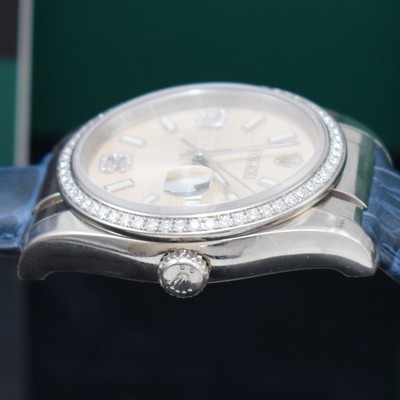26899057e - ROLEX Armbanduhr Oyster Perpetual Datejust 36 Referenz 116189, Automatik, V-Serie, WG ...