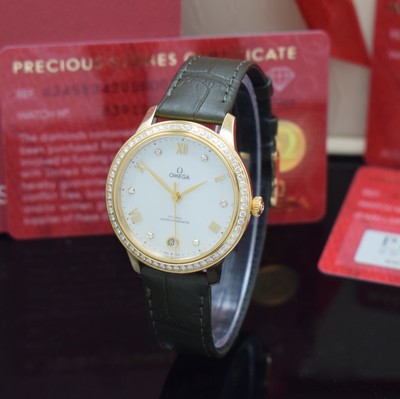 Image 26899076 - OMEGA De Ville Co-Axial Master Chronometer Armbanduhr mit Diamanten Referenz ...
