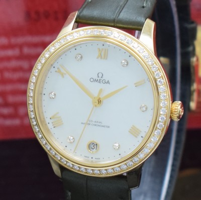26899076a - OMEGA De Ville Co-Axial Master Chronometer Armbanduhr mit Diamanten Referenz ...