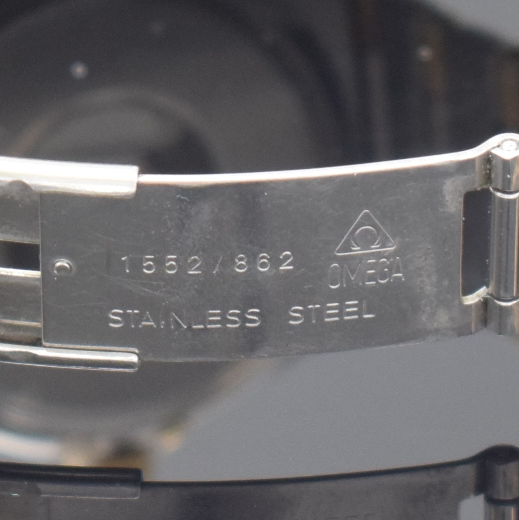 Detail d: OMEGA Constellation Armbanduhr Referenz 396 1201, Schweiz um 2000, quarz, Edelstahl und Gold kombiniert, Boden aufgedr., Gliederband m. Faltschl. ...