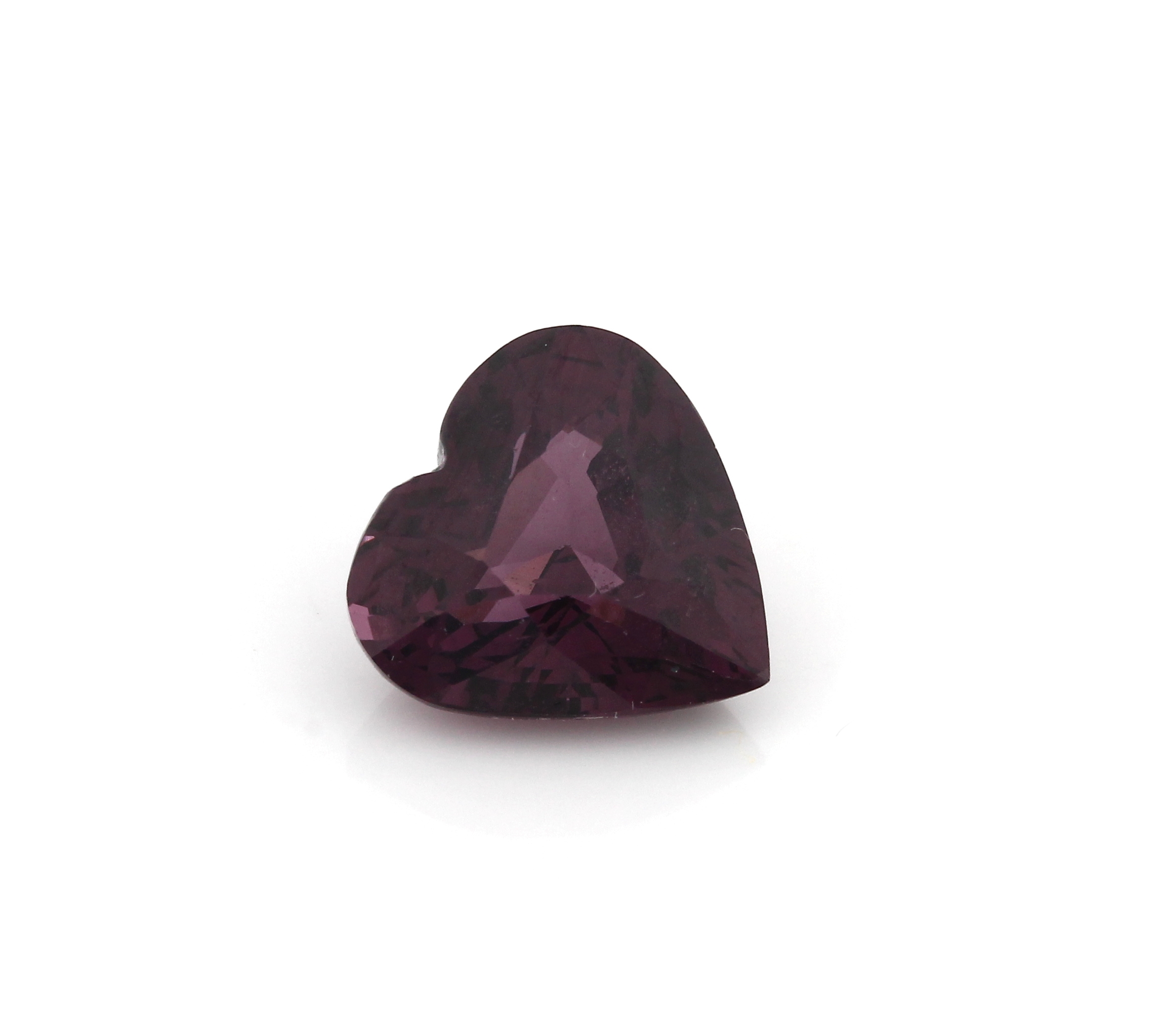 Loser natürlicher Spinel, ca. 3.81 ct, facett.Herz, mit GCi Lab Zertifikat