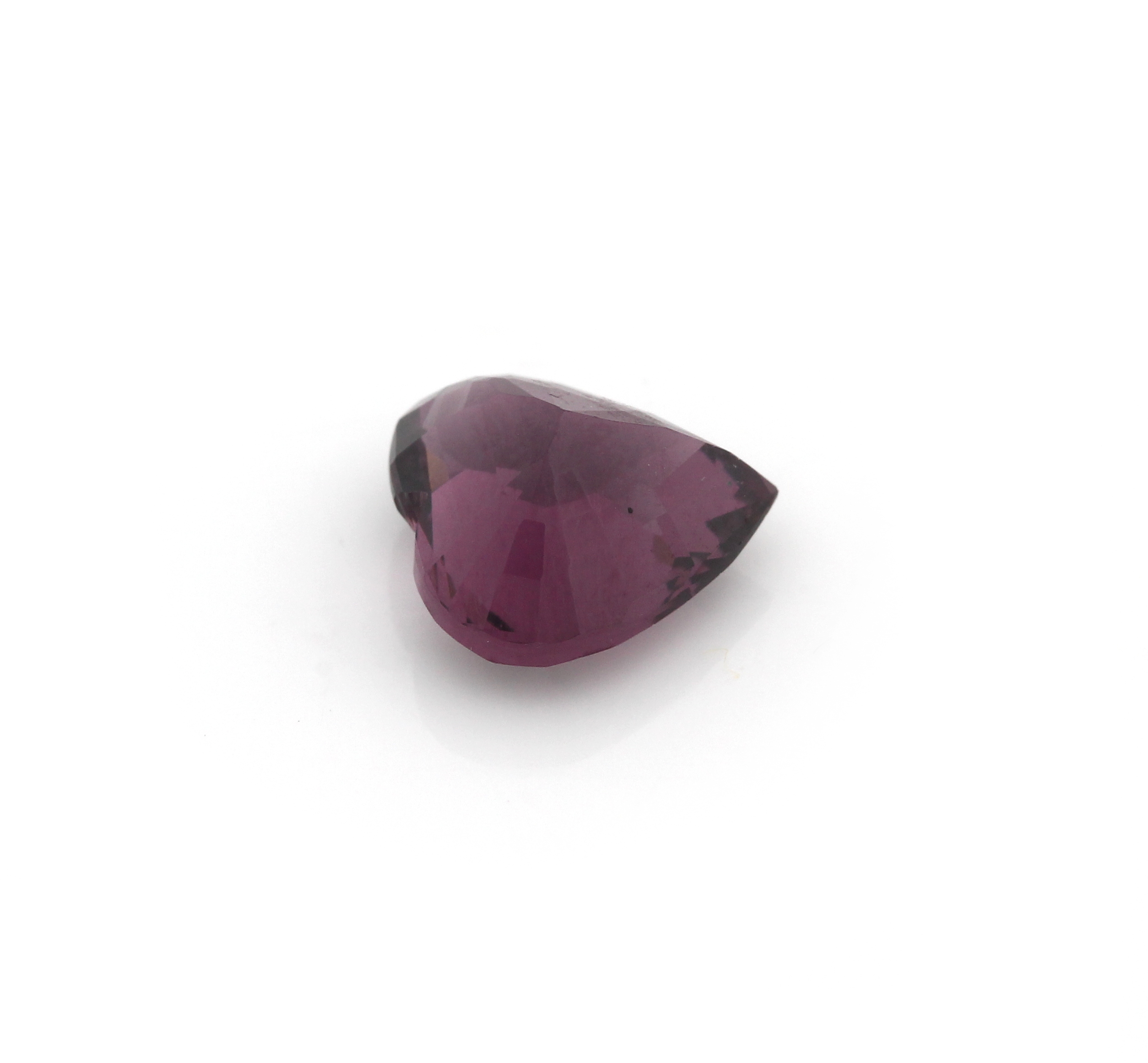Detail a: Loser natürlicher Spinel, ca. 3.81 ct, facett.Herz, mit GCi Lab Zertifikat
