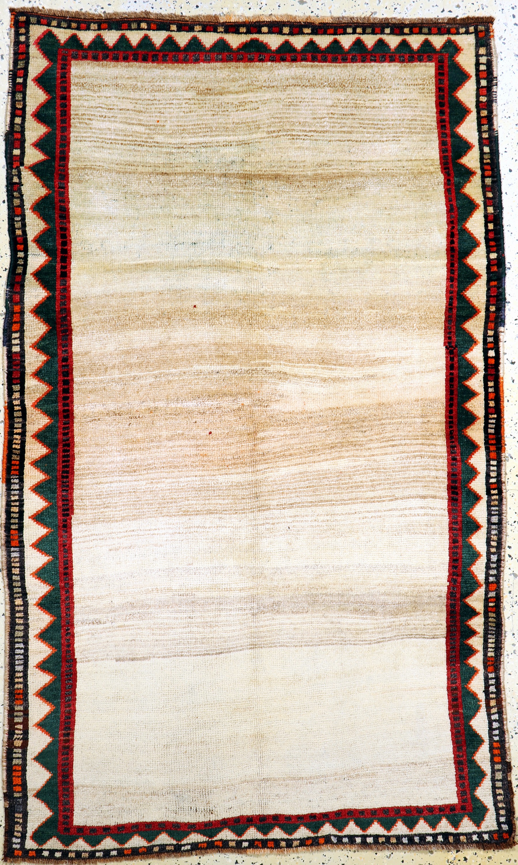 Gabbeh alt, Persien, Anfang 20.Jhd, Wolle auf Wolle, ca. 198 x 120 cm, EHZ: 3