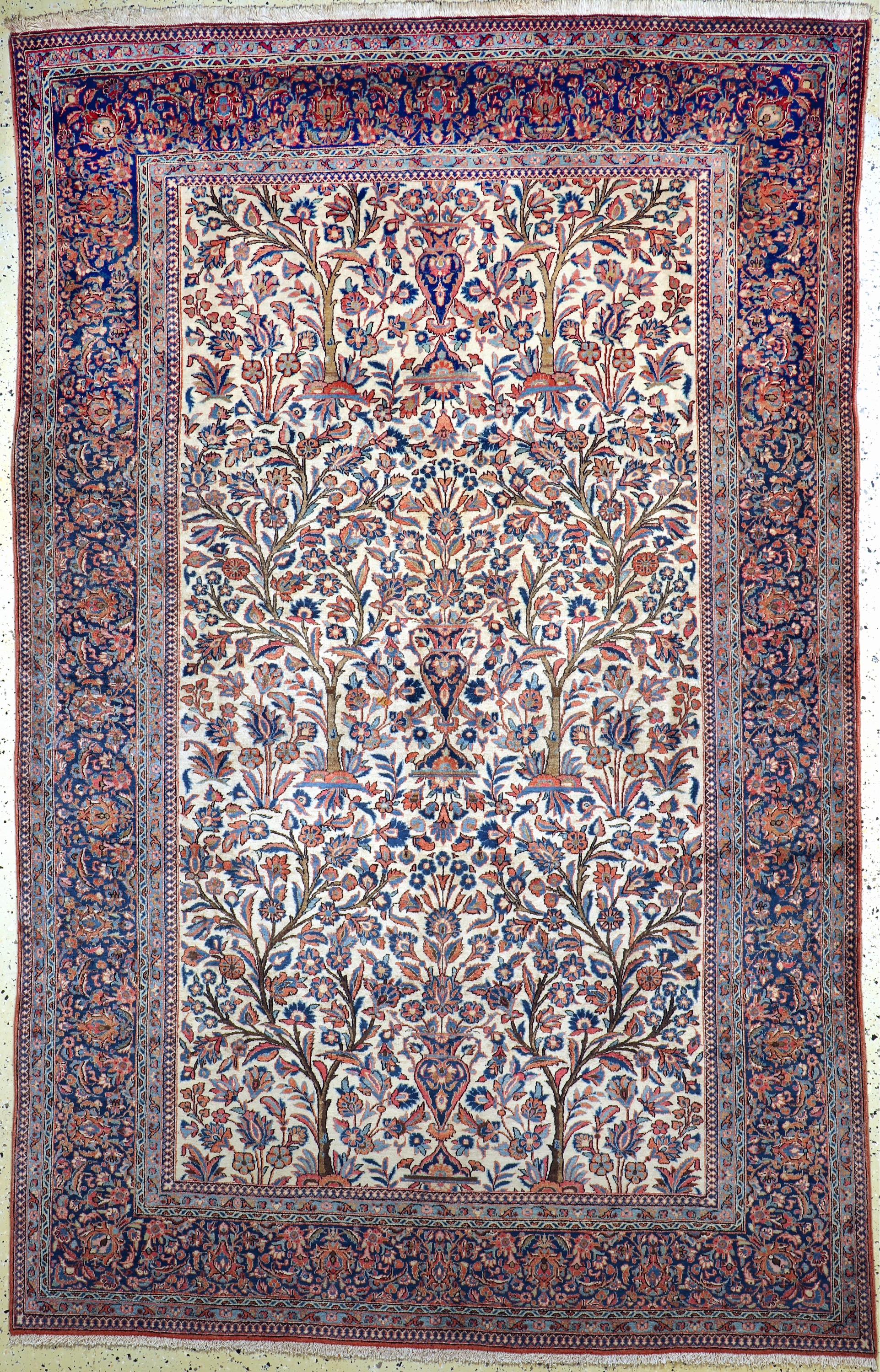 Keschan antik, Persien, um 1900, Wolle auf Baumwolle, ca. 314 x 202 cm, EHZ: 2