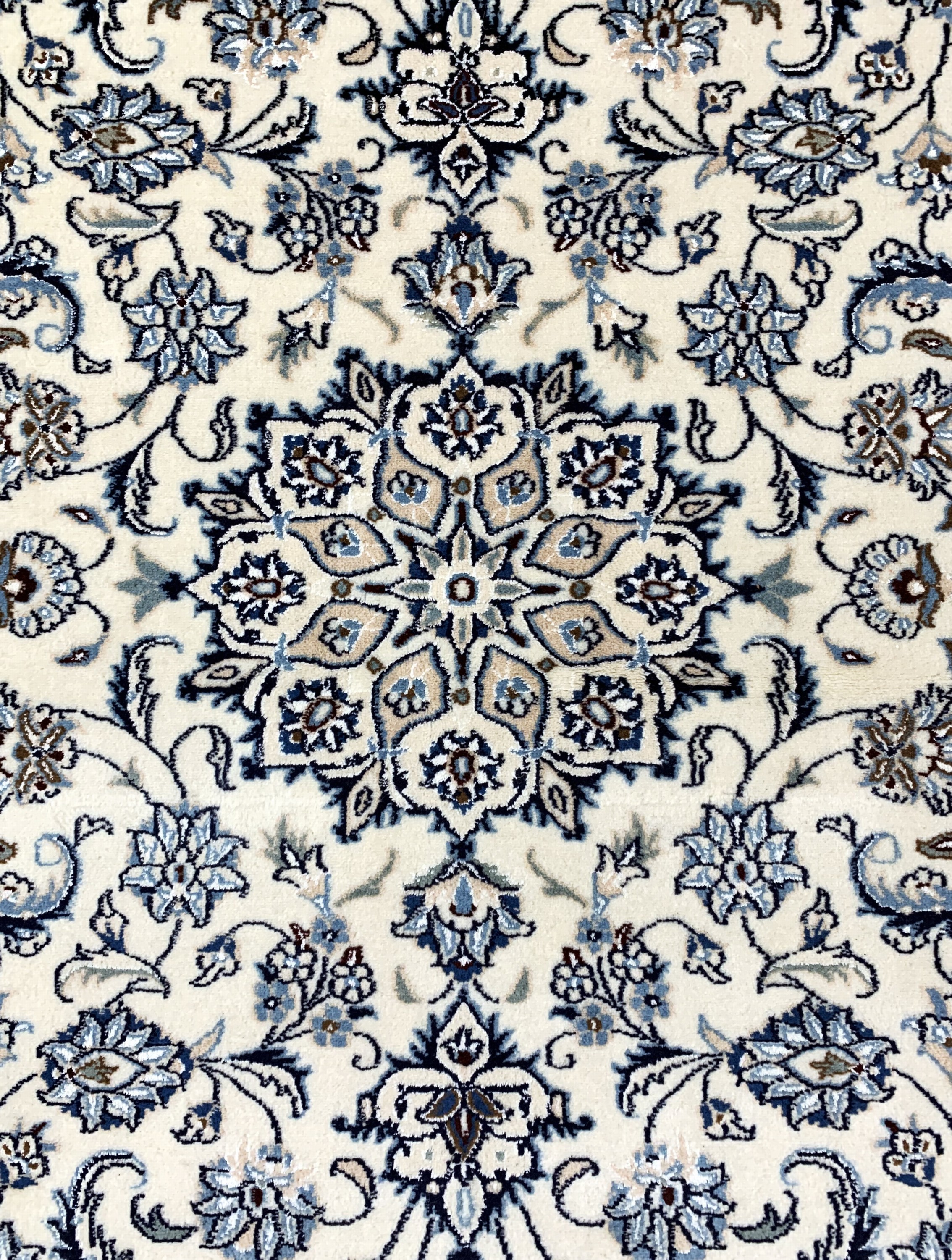 Detail b: Nain, Persien, Ende 20.Jhd, Wolle auf Baumwolle, ca. 160 x 120 cm, EHZ: 2