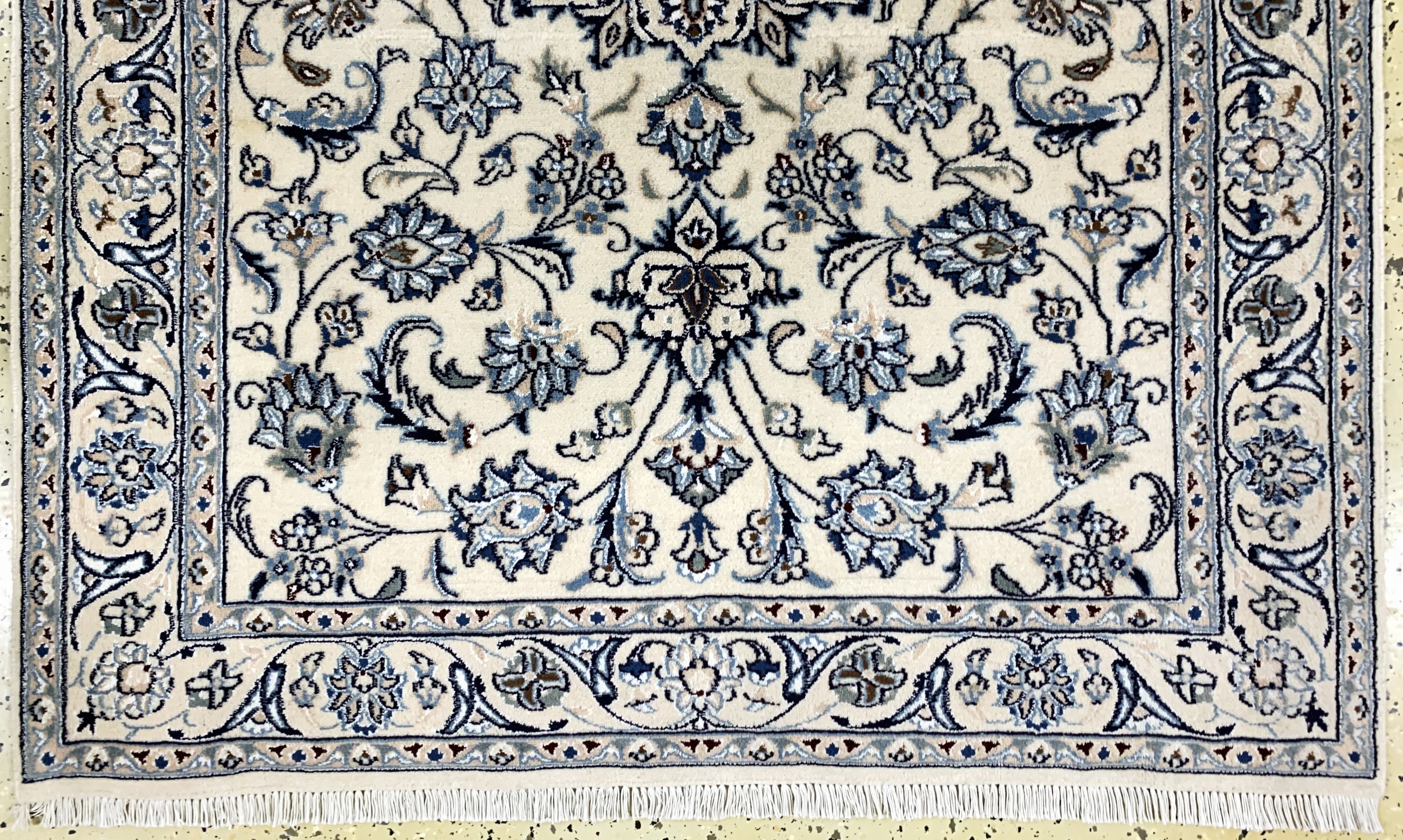 Detail c: Nain, Persien, Ende 20.Jhd, Wolle auf Baumwolle, ca. 160 x 120 cm, EHZ: 2