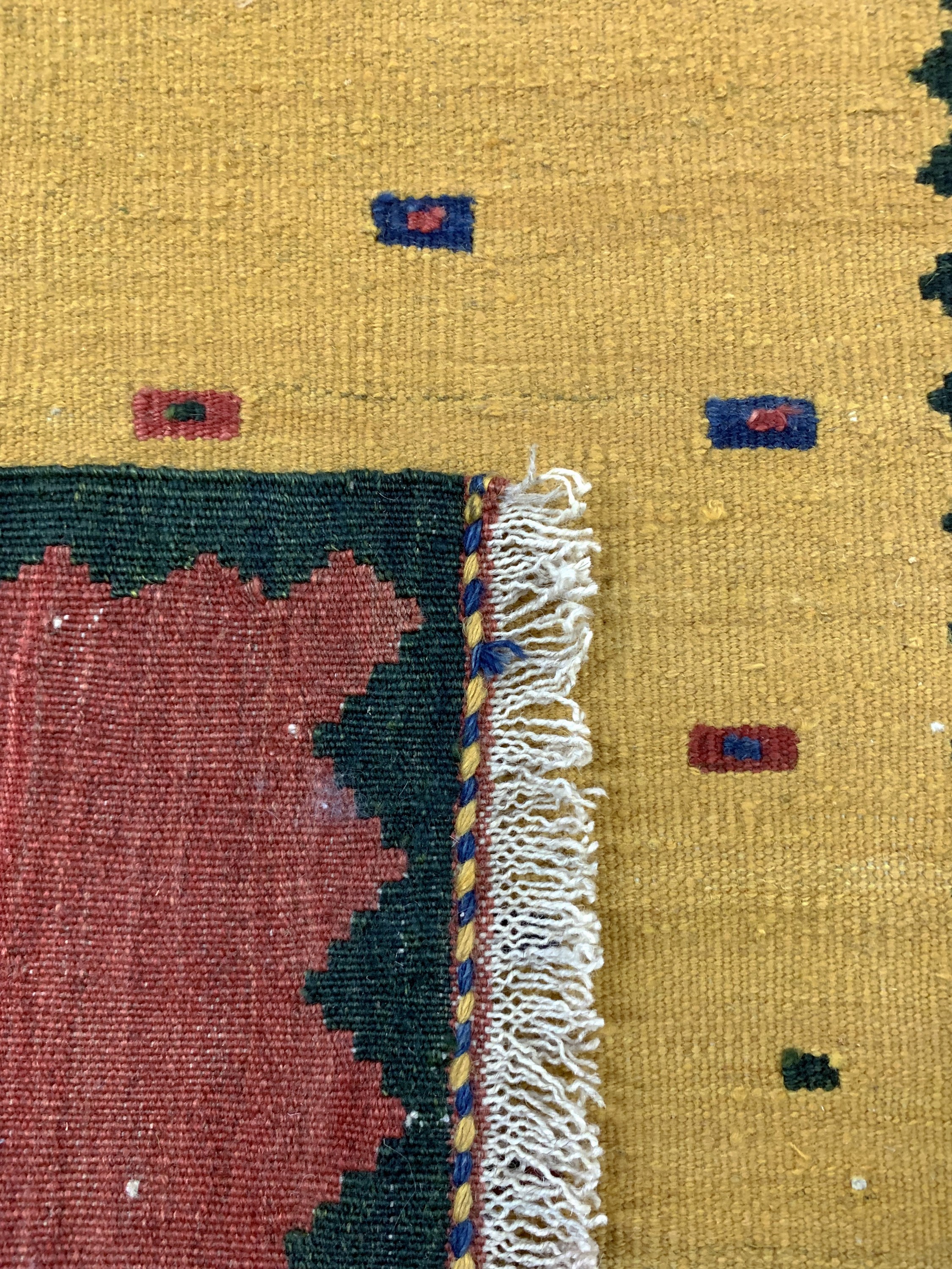 Detail f: Ghaschgai Kelim"Galerie", Persien, Mitte 20.Jhd, Wolle auf Wolle, ca. 685 x 95 cm, EHZ:(nahezu Neuwertig)