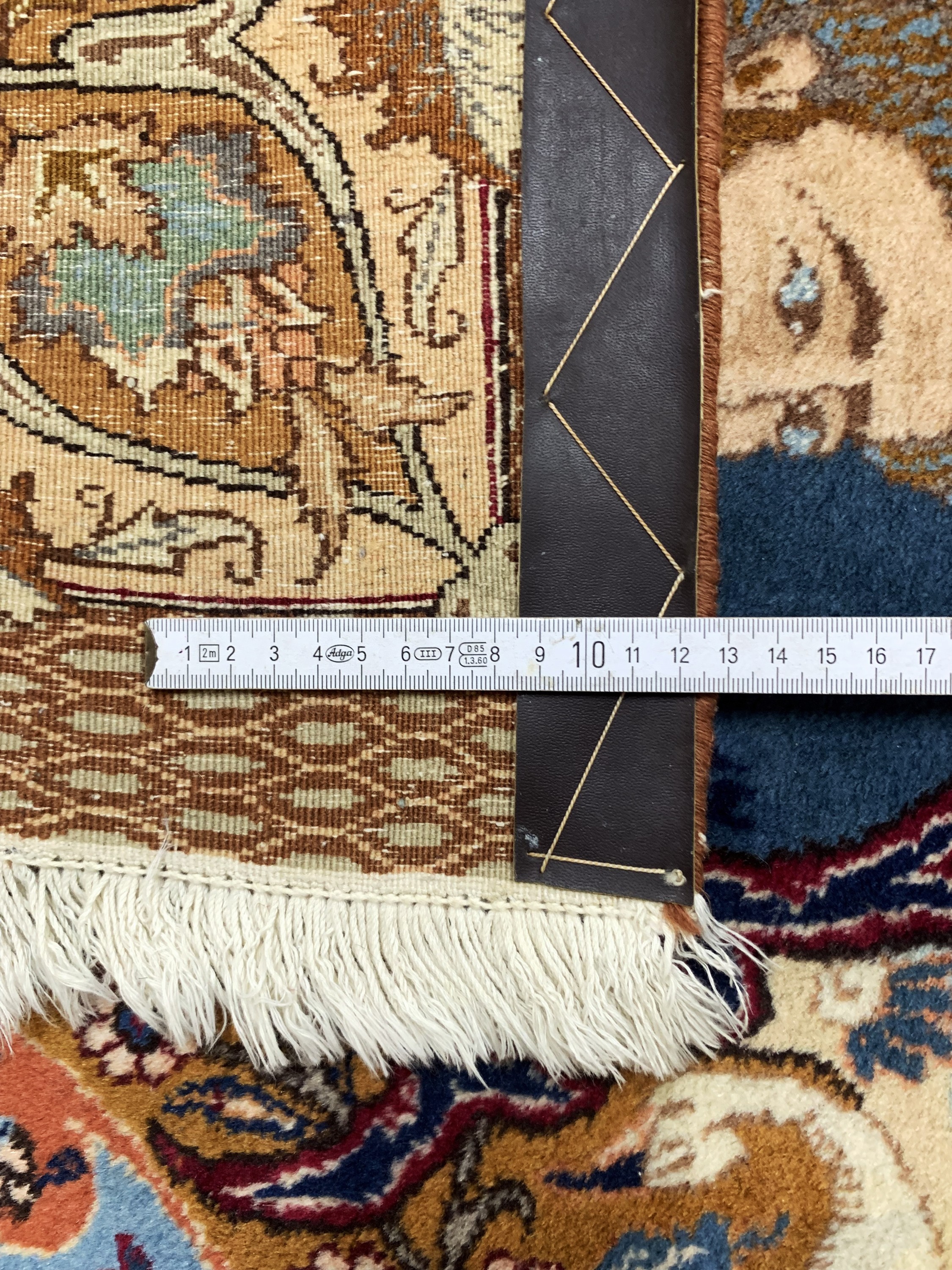 Detail i: Kaschmar fein, Persien, Mitte 20.Jhd., Wolle auf Baumwolle, ca. 396 x 300 cm, EHZ: 2