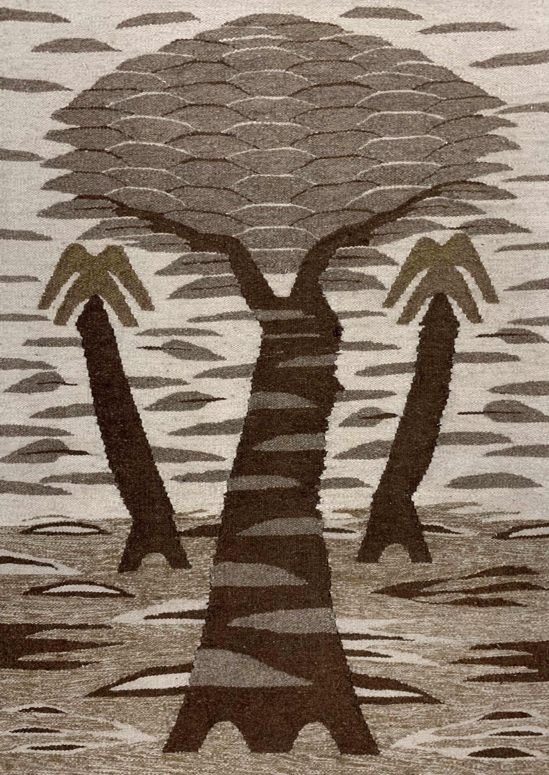 Detail b: Kelim, Europa, Mitte 20.Jhd, Wolle auf Baumwolle, ca. 160 x 94 cm, EHZ: 1-2