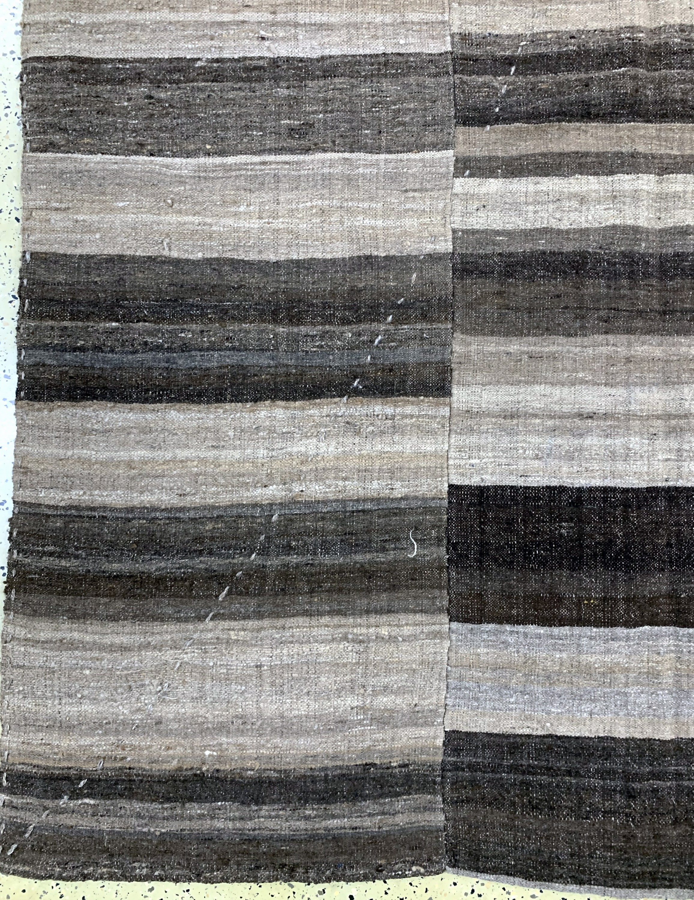 Detail b: Mazandaran Kelim(3 Bahnig), Persien, Mitte 20.Jhd, Wolle auf Wolle, ca. 410 x 186 cm, EHZ: 2