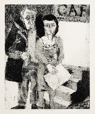 Image 26901165 - Eberhard Dänzer, 1935 Göttingen - 2008 Karlsruhe, 8 Grafiken, u.a. zwei ...