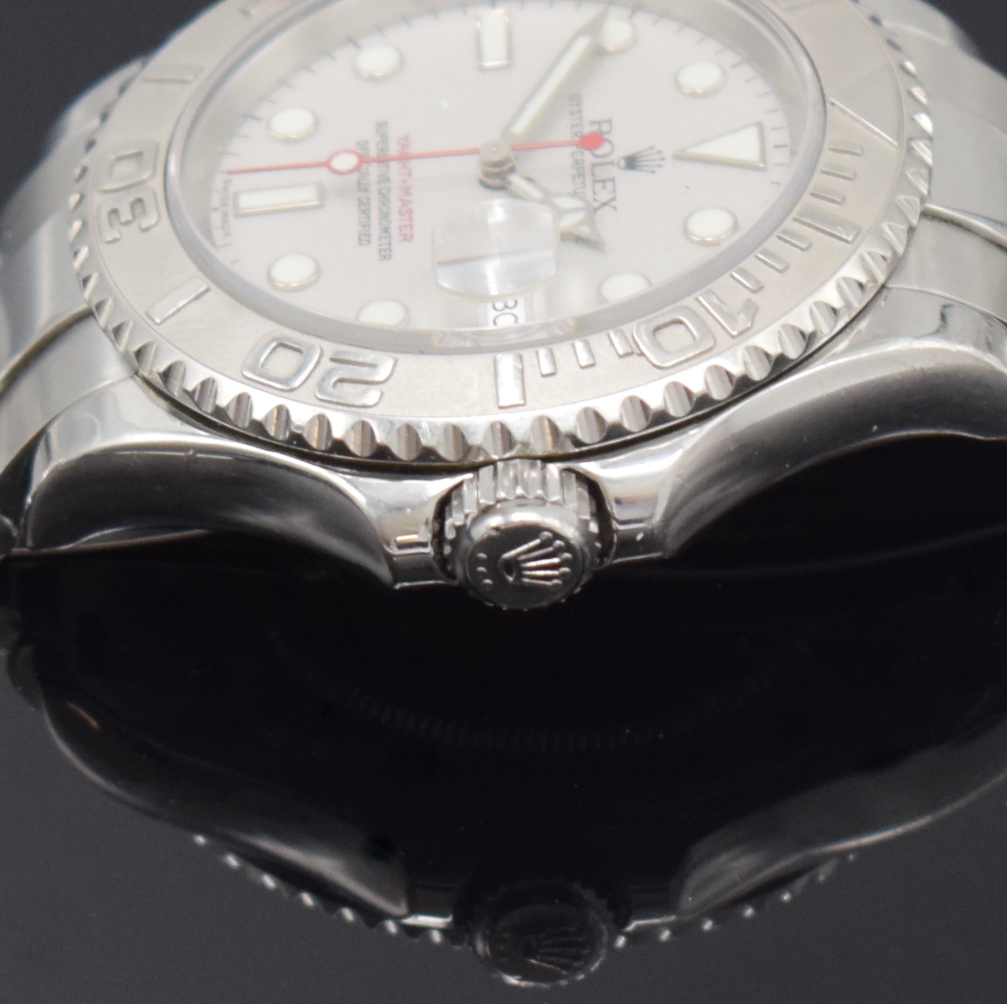Detail f: ROLEX Herrenarmbanduhr Oyster Perpetual Date Yacht-Master Referenz 16622, Automatik, Schweiz um 2006, D-Serie, Chronometer der Superlative in ...