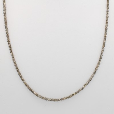 Image Diamantstrang, Diam. zus. ca. 27.5 ct braun, L. ca. 42 cm Schätzpreis: 3400, - EUR