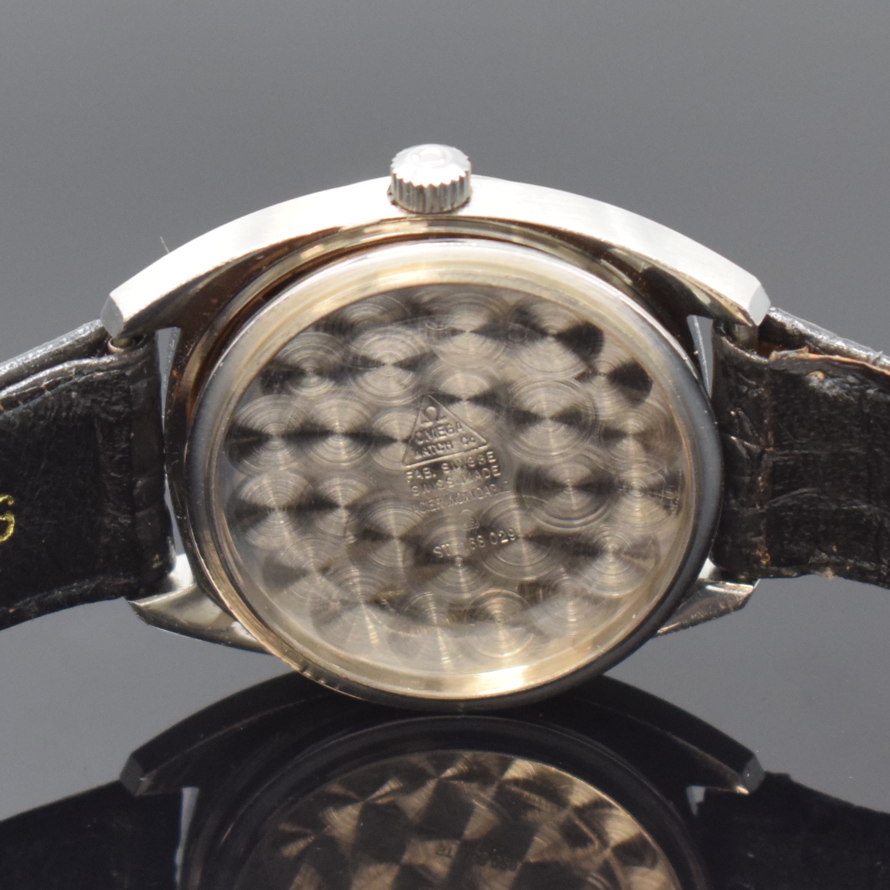 Detail f: OMEGA Constellation Armbandchronometer in Stahl/WG Referenz 168.029, Schweiz um 1971, Automatik, verschr. Geh., orig. Krone u. Glas, WG ...