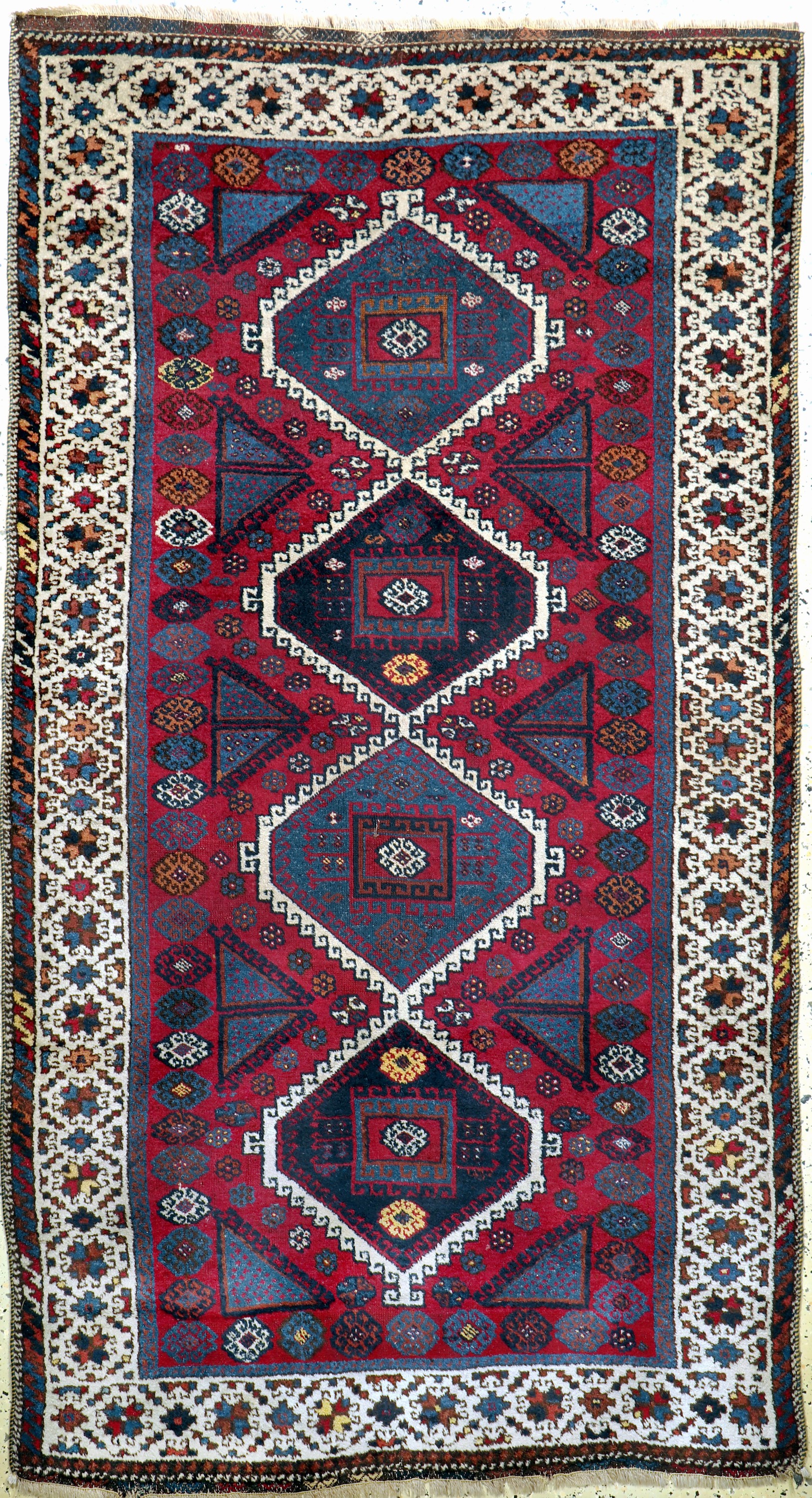 Yürük antik, Türkei, um 1900, Wolle auf Wolle, ca. 230 x 125 cm, EHZ: 3
