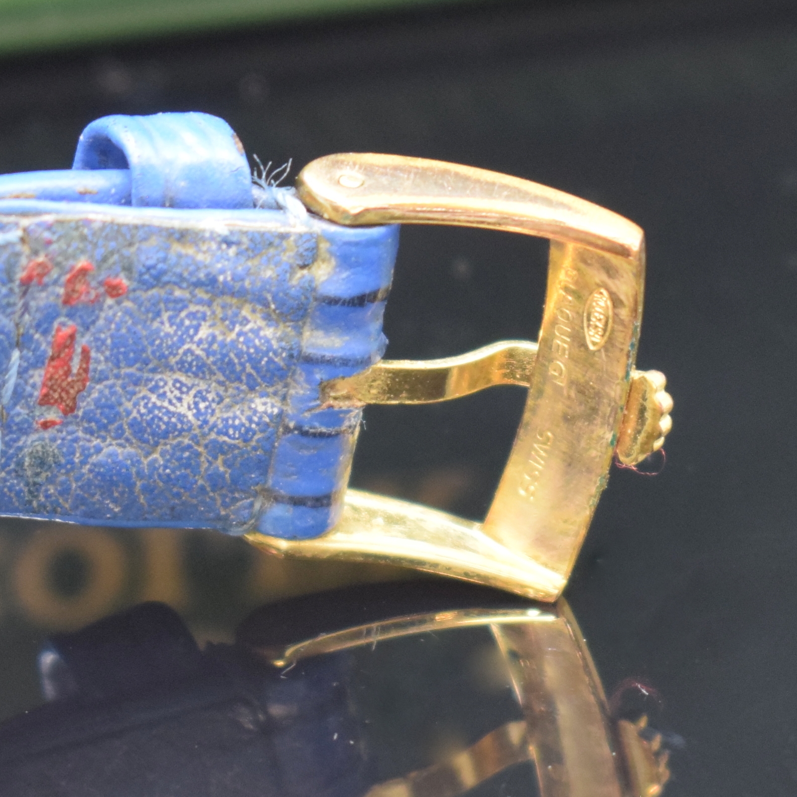Detail c: ROLEX Oyster Perpetual Chronometer Herrenarmbanduhr in GG 750/000 Referenz 6085, Automatik, Schweiz um 1951, Boden und Krone verschr., ab Herst. ...