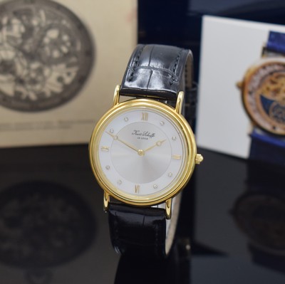 Image KURT SCHAFFO "Elegance" feine und seltene Armbanduhr in GG 750/000, Automatik, ...