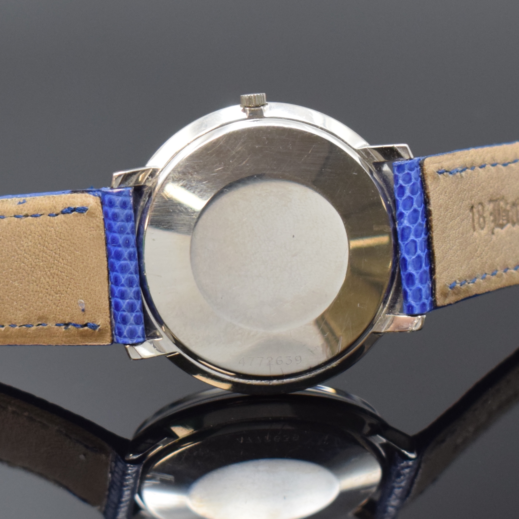 Detail f: ETERNA 6 Armbanduhren in Stahl, Schweiz ca. 1940-1965, Automatik, 3 Herrenuhren, 3 Damenuhren, 5 verschr. Geh., silb./schwarz. Zifferblätter ...