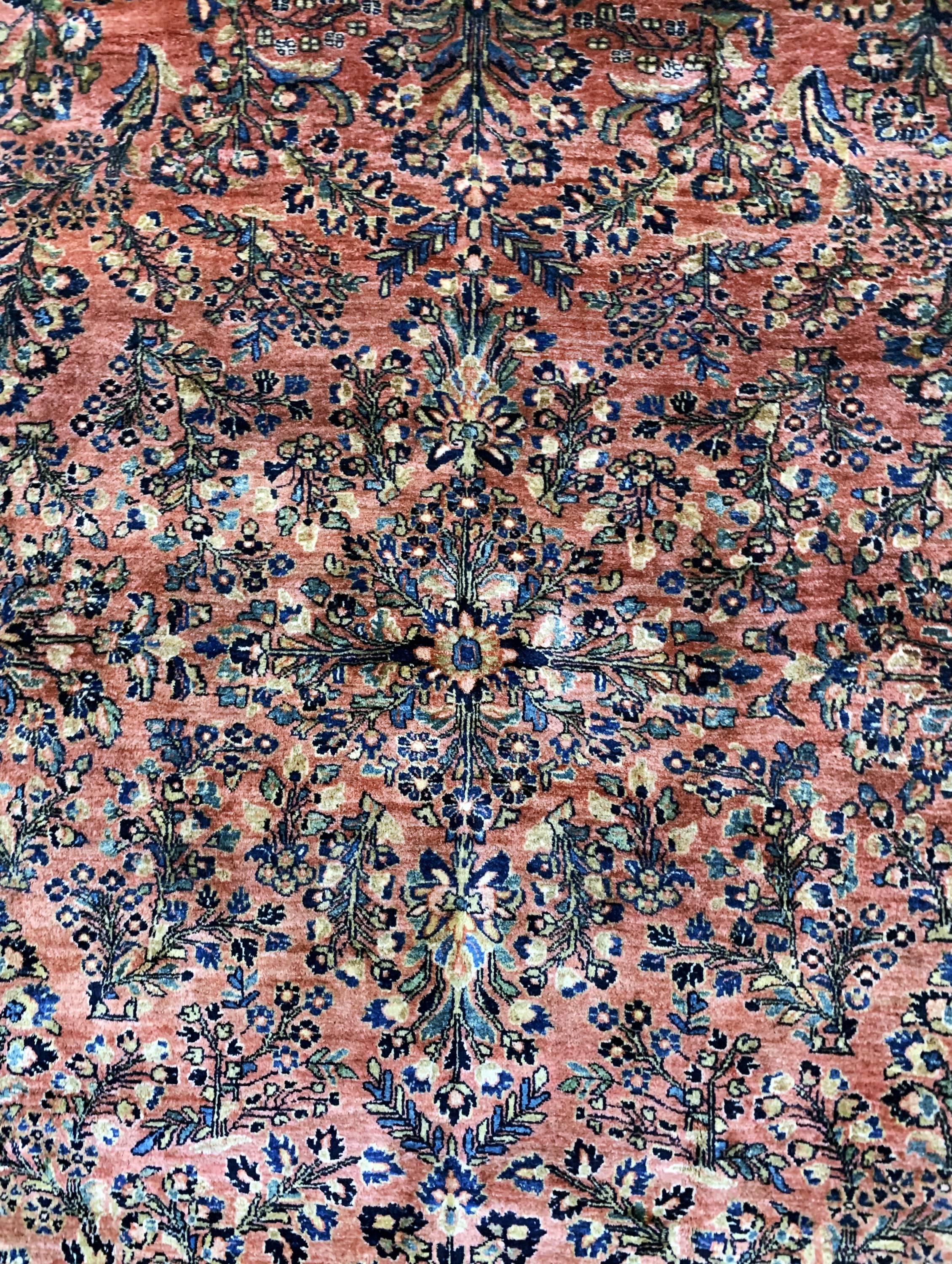 Detail c: Us Re-Import Sarogh, Persien, Anfang 20.Jhd, Wolle auf Baumwolle, ca. 340 x 192 cm,gereinigt, EHZ: 2