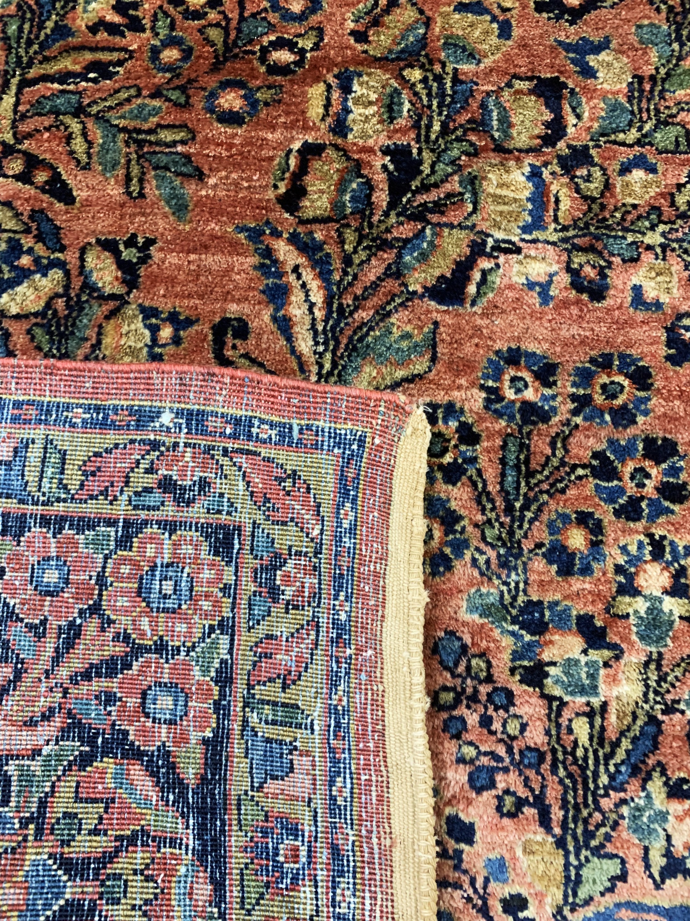 Detail g: Us Re-Import Sarogh, Persien, Anfang 20.Jhd, Wolle auf Baumwolle, ca. 340 x 192 cm,gereinigt, EHZ: 2
