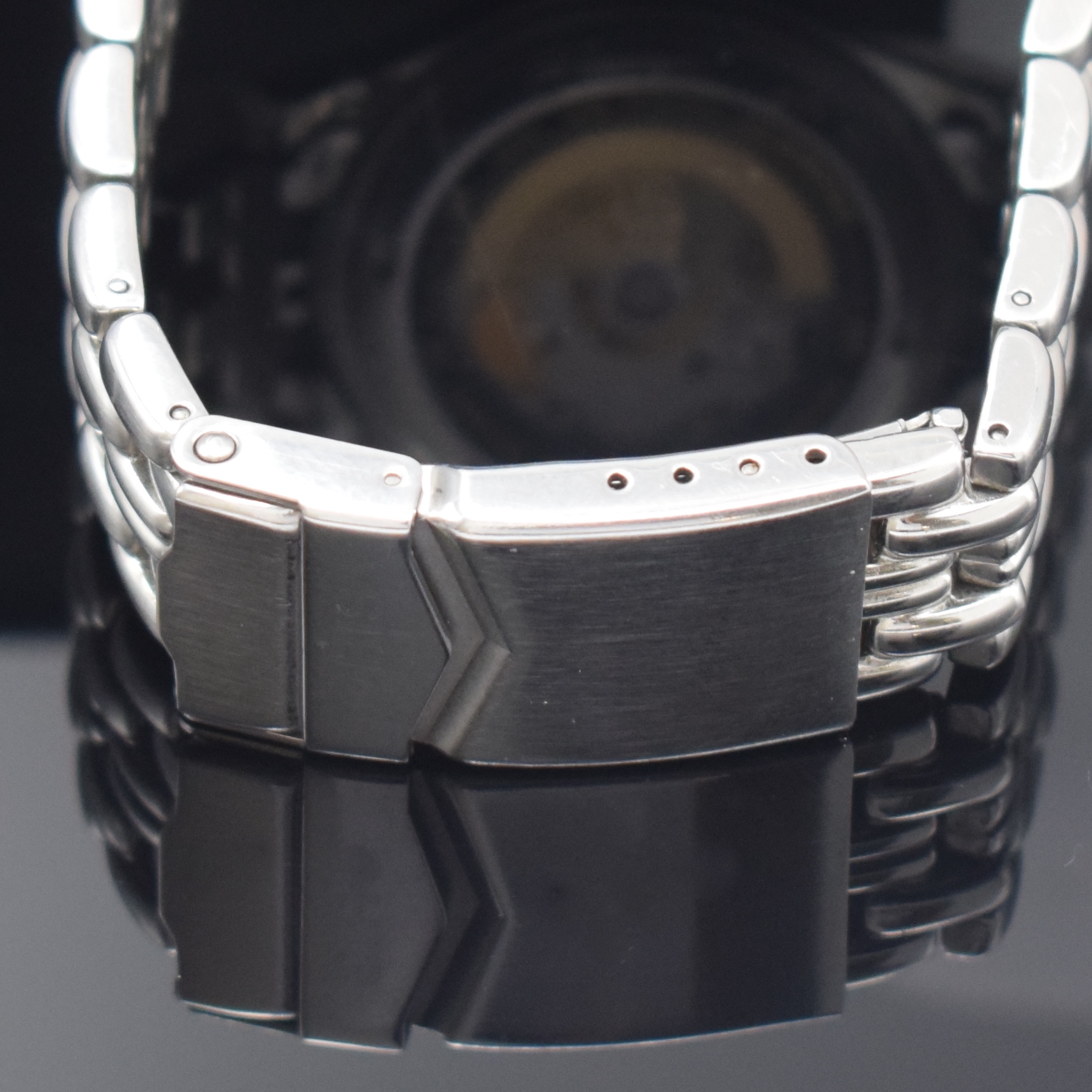 Detail d: ORIS Big Crown Herrenarmbanduhr Referenz 7482, Schweiz verk. lt. Pap. 02/2003, Automatik, Stahl Geh., orig. Stahlband m. Faltschl., beids. vergl., ...