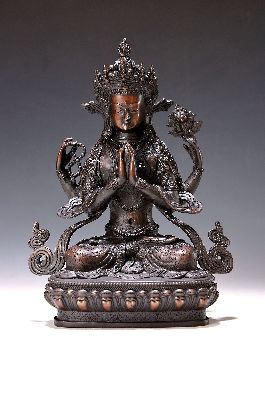 Image 26903590 - Vierarmiger "Bodhisattva des Mitgefühls" Avalokiteshvara-Shadakshari, ...