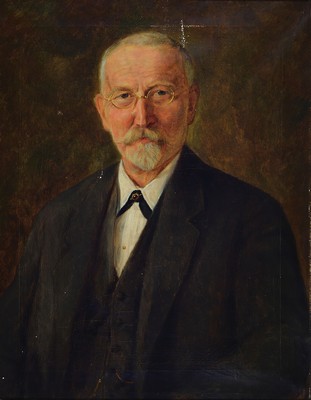 Image Unbekannter Porträtist Anfang 20.Jh., Pendants, Herren- und Damenporträt, ...