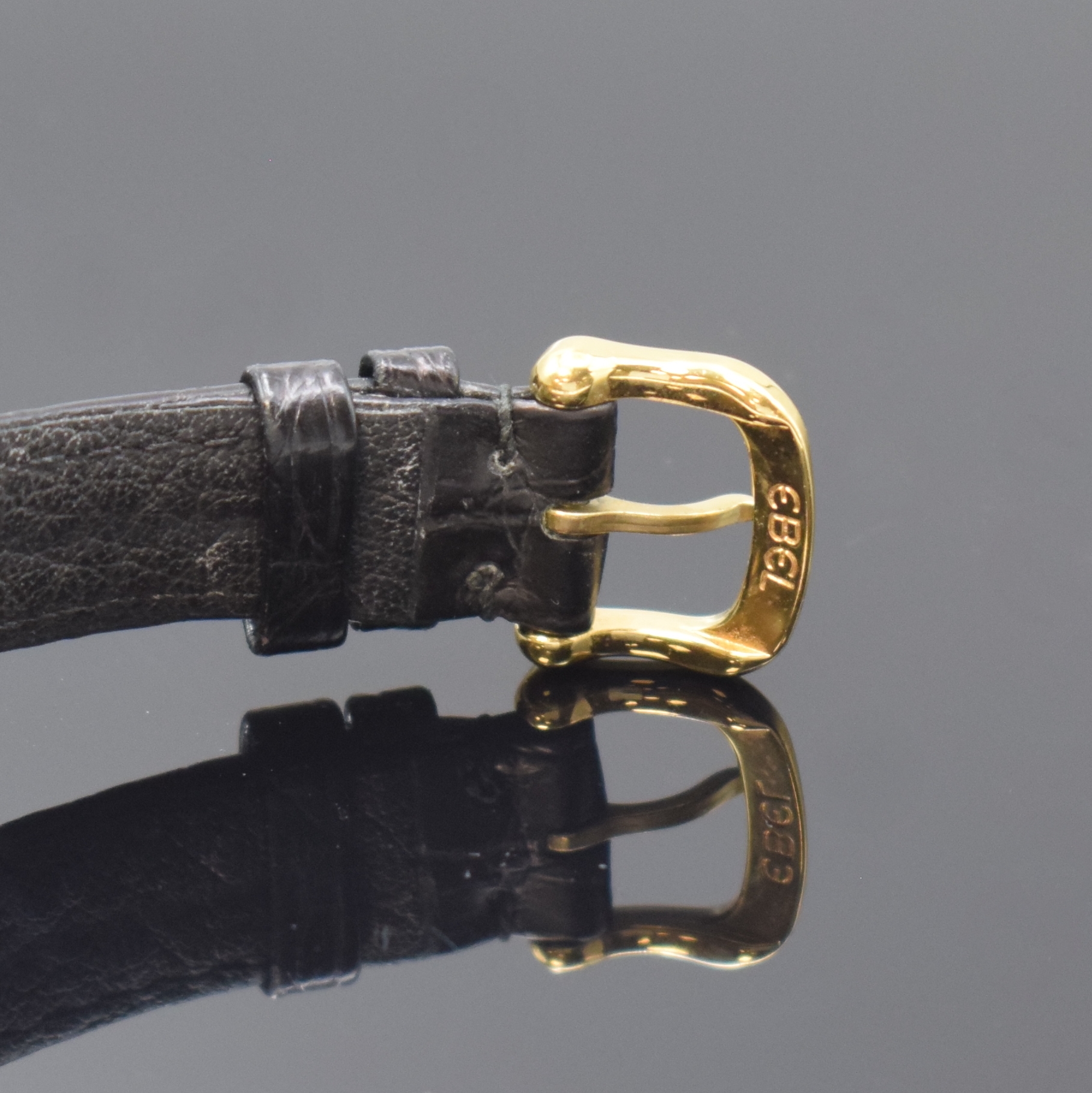 Detail b: EBEL Sport Classic Damenarmbanduhr in GG 750/000 Referenz 881908, Schweiz um 1990, quarz, Monocoque-Geh., Lünette gegen Geh. 5- fach verschr., orig. ...