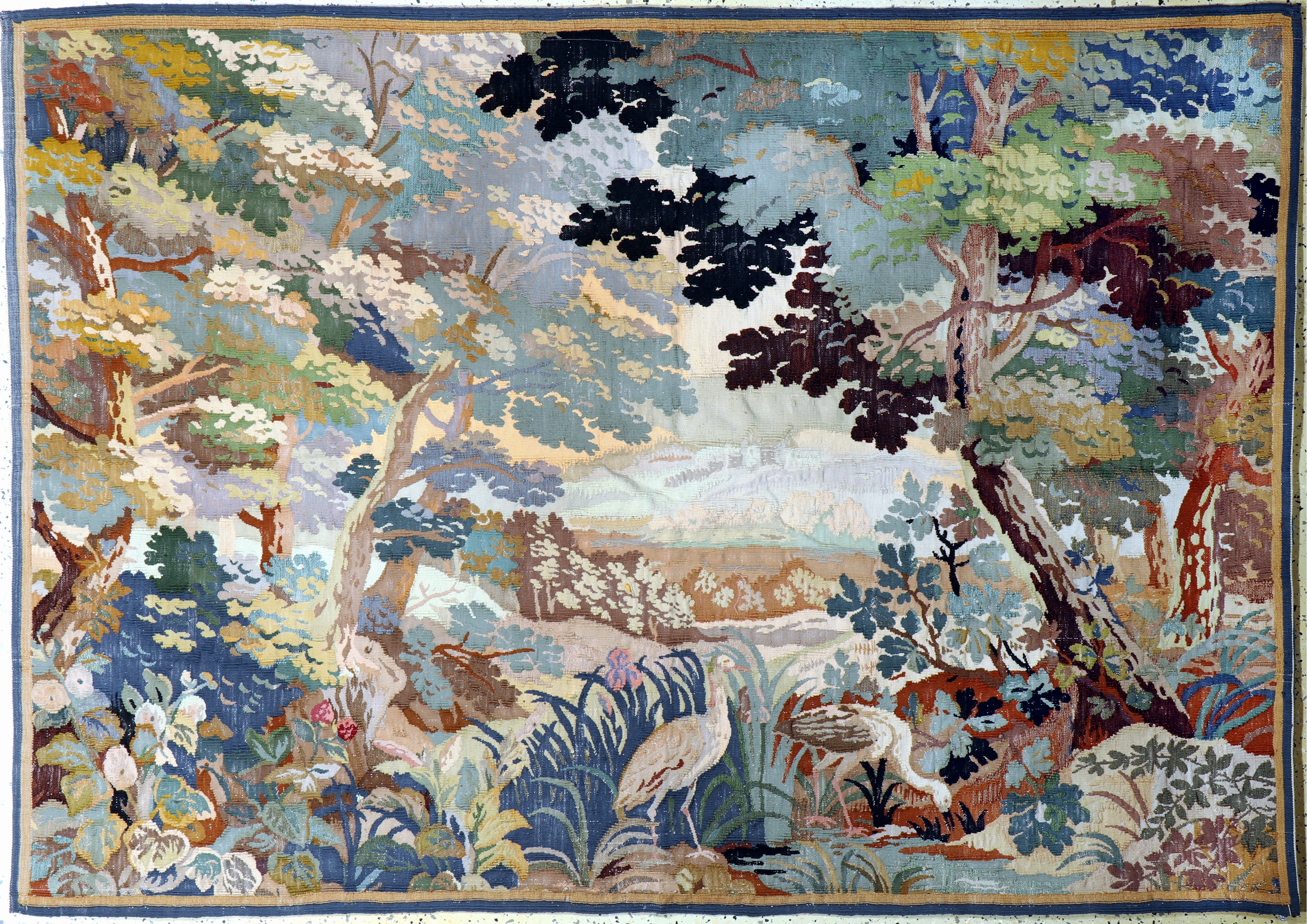 Tapisserie alt, Belgien, Anfang 20.Jhd, Wolle auf Baumwolle, ca. 223 x 198 cm, EHZ: 2