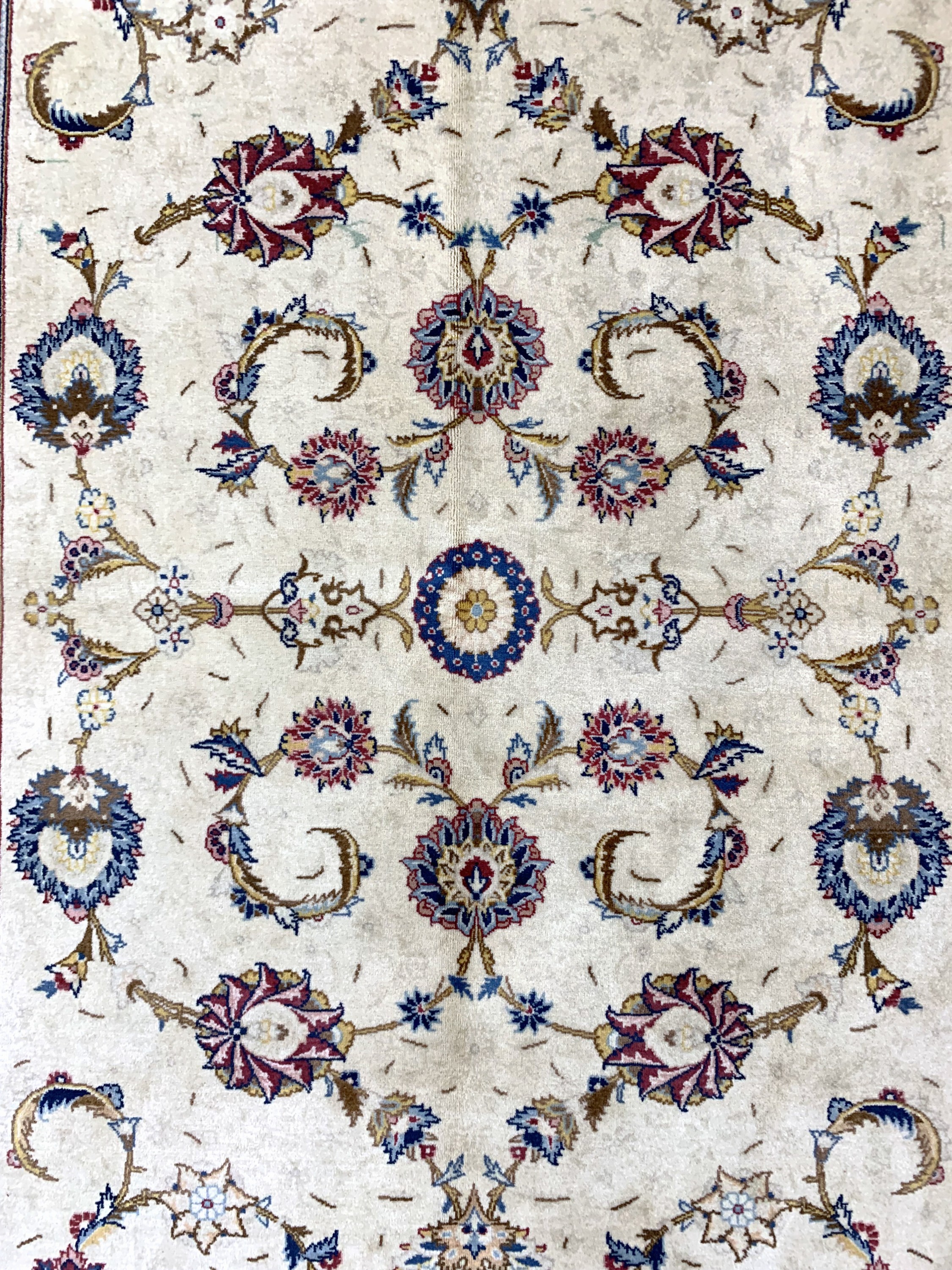 Detail c: Keschan fein alt, Persien, Anfang 20.Jhd, Wolle auf Baumwolle, ca. 214 x 137 cm, EHZ: 2