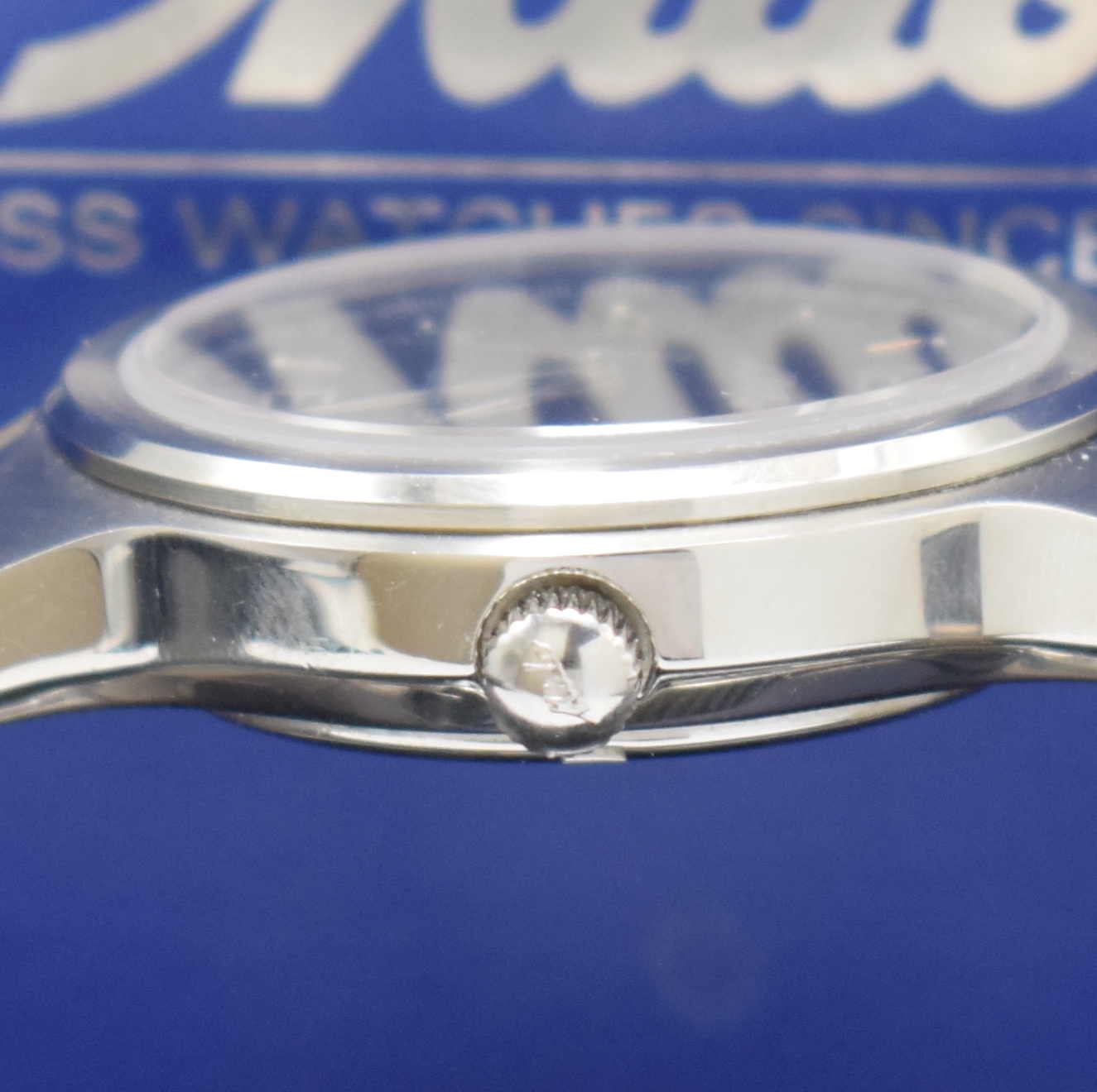 Detail e: MIDO Herrenarmbanduhr Ocean Star Sport Referenz 8520, Automatik, Schweiz um 2010, Edelstahlgeh. inkl. Gliederband m. Faltschl., beids. vergl., Boden ...