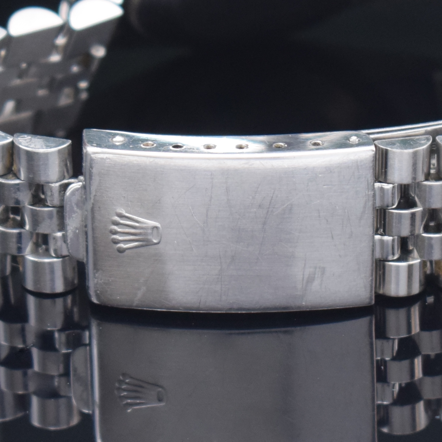 Detail d: ROLEX Herrenarmbanduhr Oyster Perpetual Datejust Referenz 16014, Schweiz um 1984, Automatik, Chronometer der Superlative in Edelstahl inkl. ...