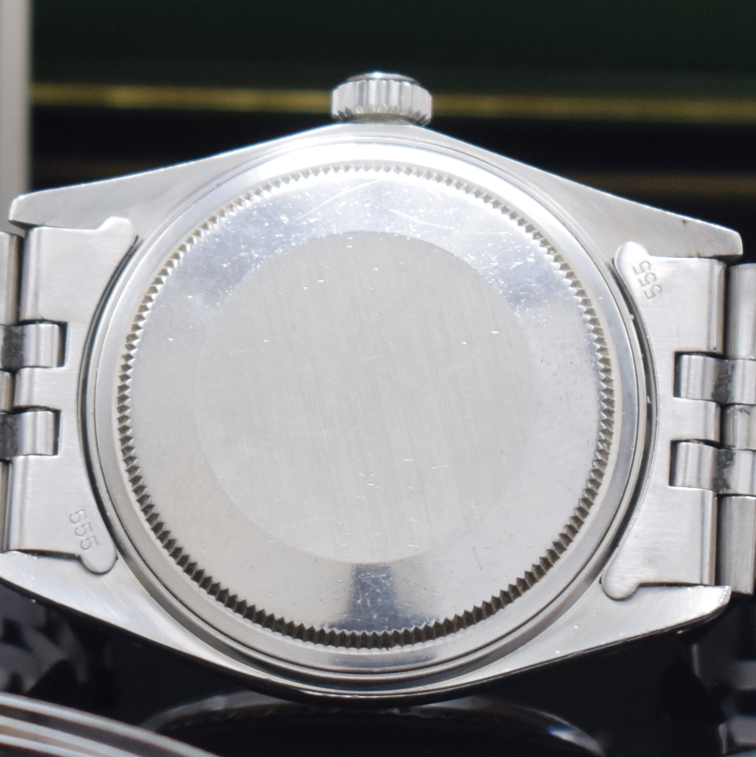 Detail g: ROLEX Herrenarmbanduhr Oyster Perpetual Datejust Referenz 16014, Schweiz um 1984, Automatik, Chronometer der Superlative in Edelstahl inkl. ...