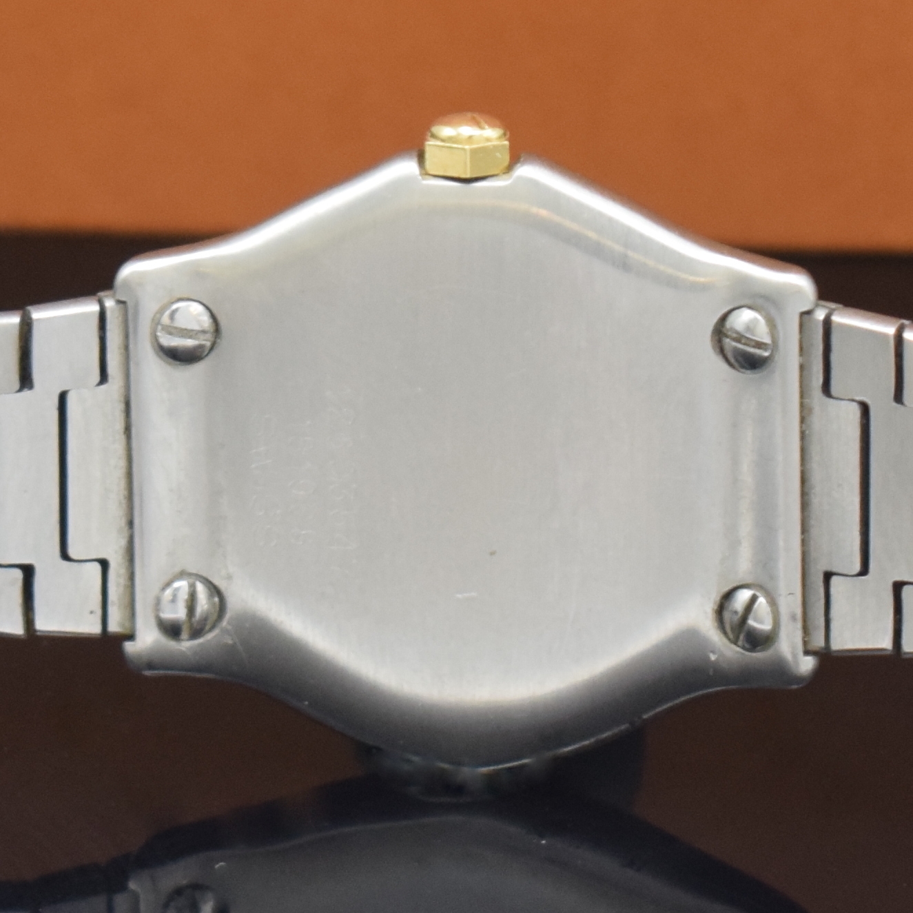 Detail g: EBEL Classic Wave Damenarmbanduhr Referenz 181908, Schweiz verk. lt. beil. Garantiekarte 10/1990, quarz, Edelstahl/Gold komb. inkl. Wellengliederband ...