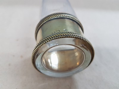 26904867e - Glas mit Silbermontur, Lobmeyr Wien, 19. Jh., 950er Silbermontur vergoldet von Pierre ...