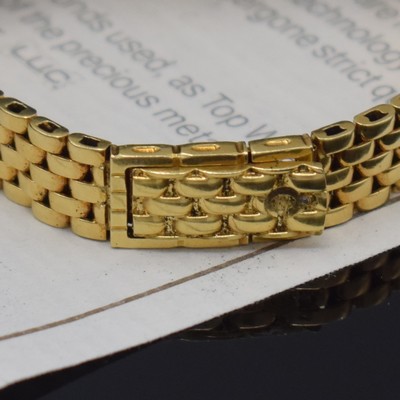 26904896d - CHOPARD Damenarmbanduhr Happy Diamonds in GG 750/000 Referenz 4105, quarz, beids. vergl. ...