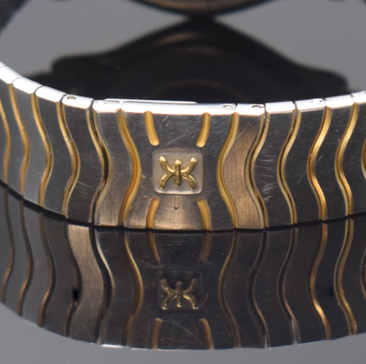 Detail b: EBEL Mediumarmbanduhr Sport Classic Referenz 183909, Schweiz um 1995, Edelstahl/Gold kombiniert inkl. Wellengliederband m. Faltschl., quarz, ...